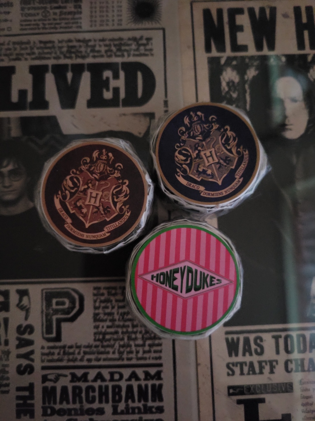 Harry Potter 롤 스티커