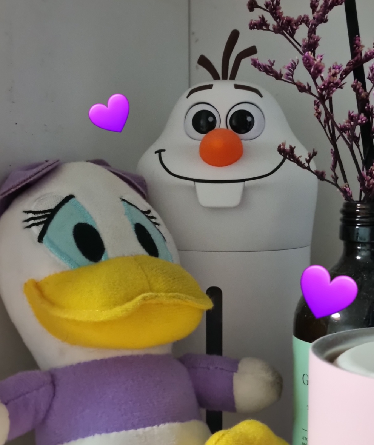 💜꼬질꼬질 데이지와 광기 가득 올라프🤍