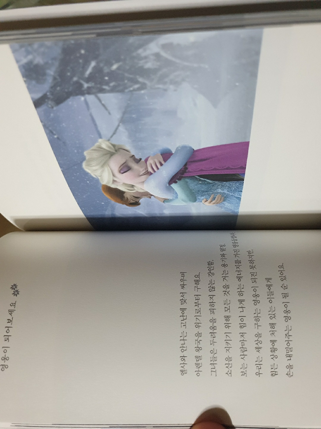 겨울왕국 책!