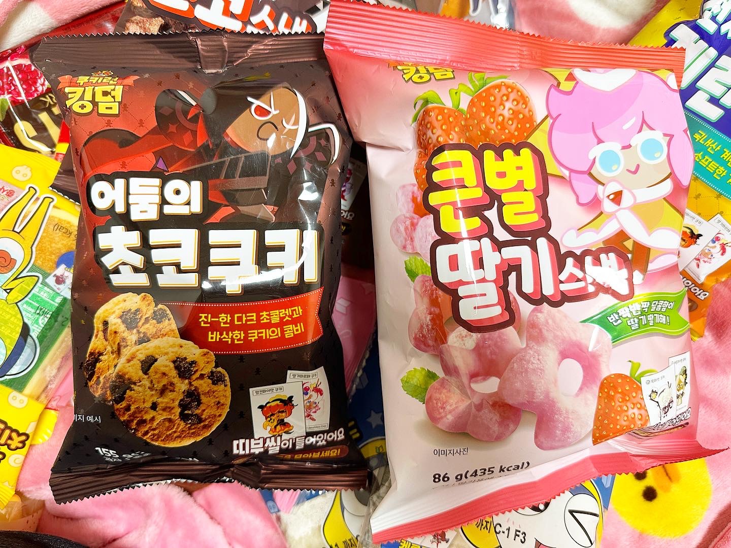 전기장판 속에서 먹는 과자가 맛있쥬