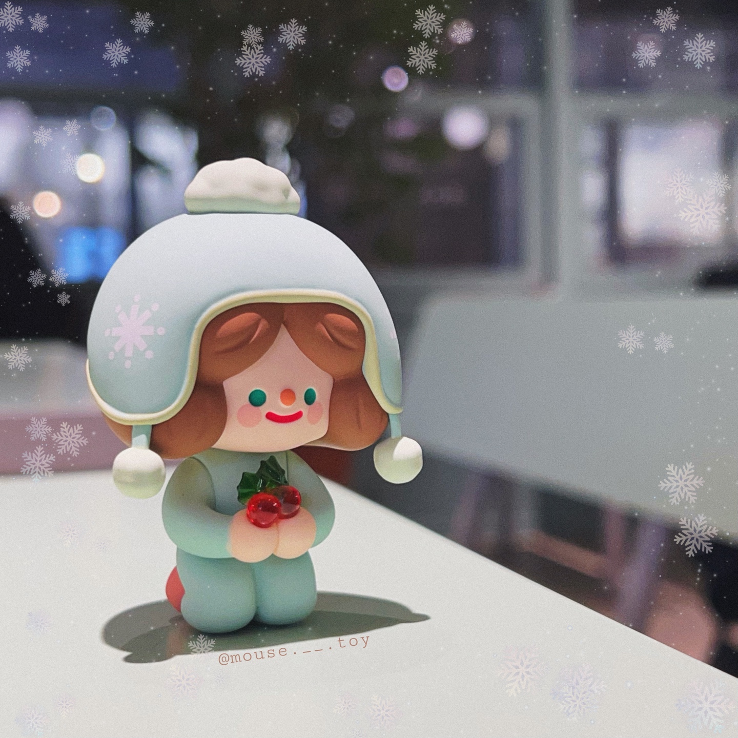 눈이 와요~🤍