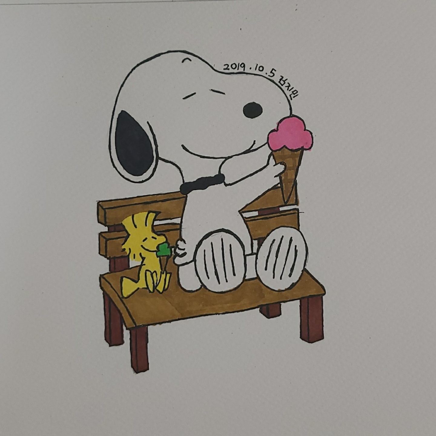 스누피 그림