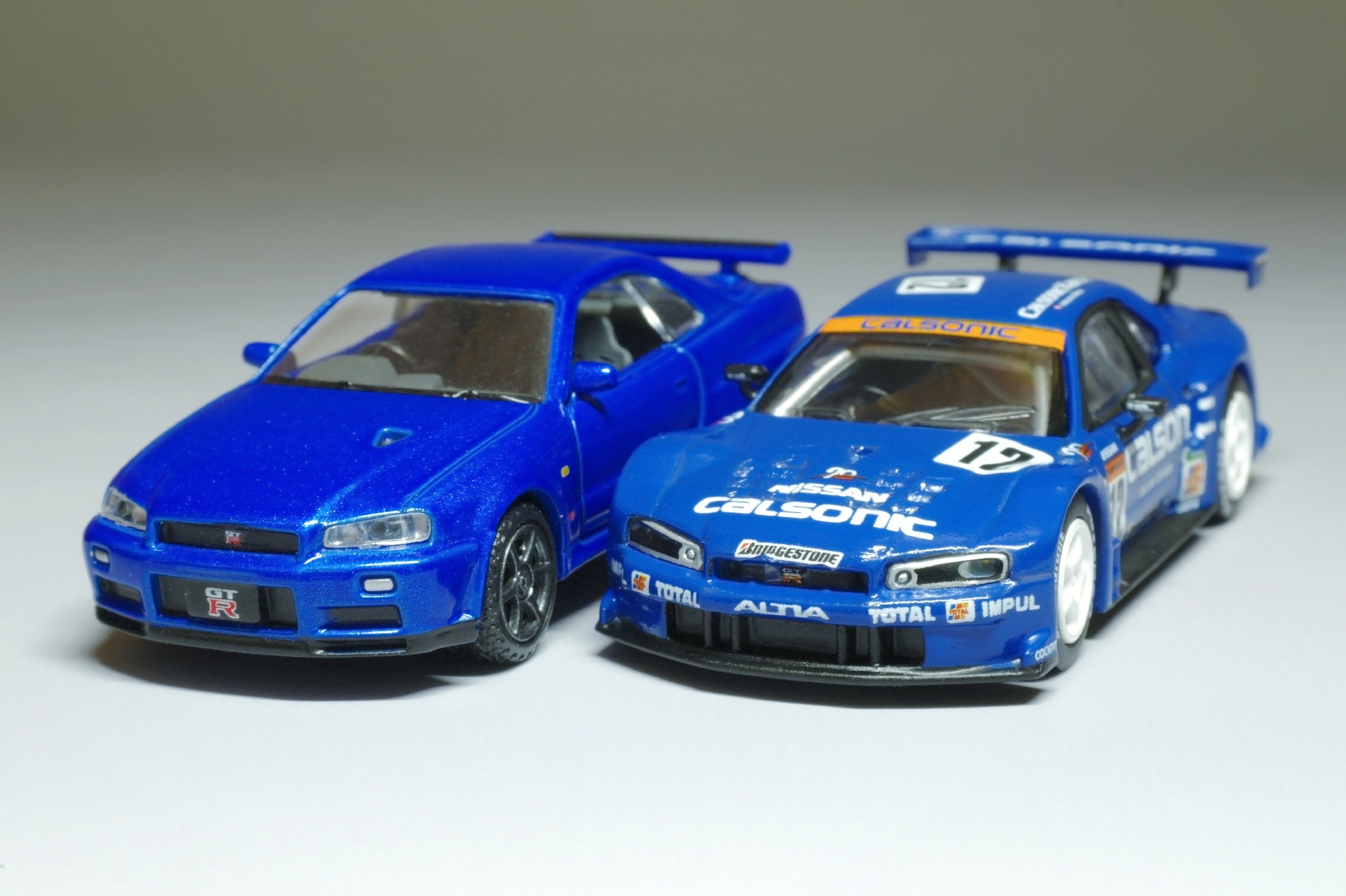 1/64 Kyosho R34 GT-R JGTC 2003