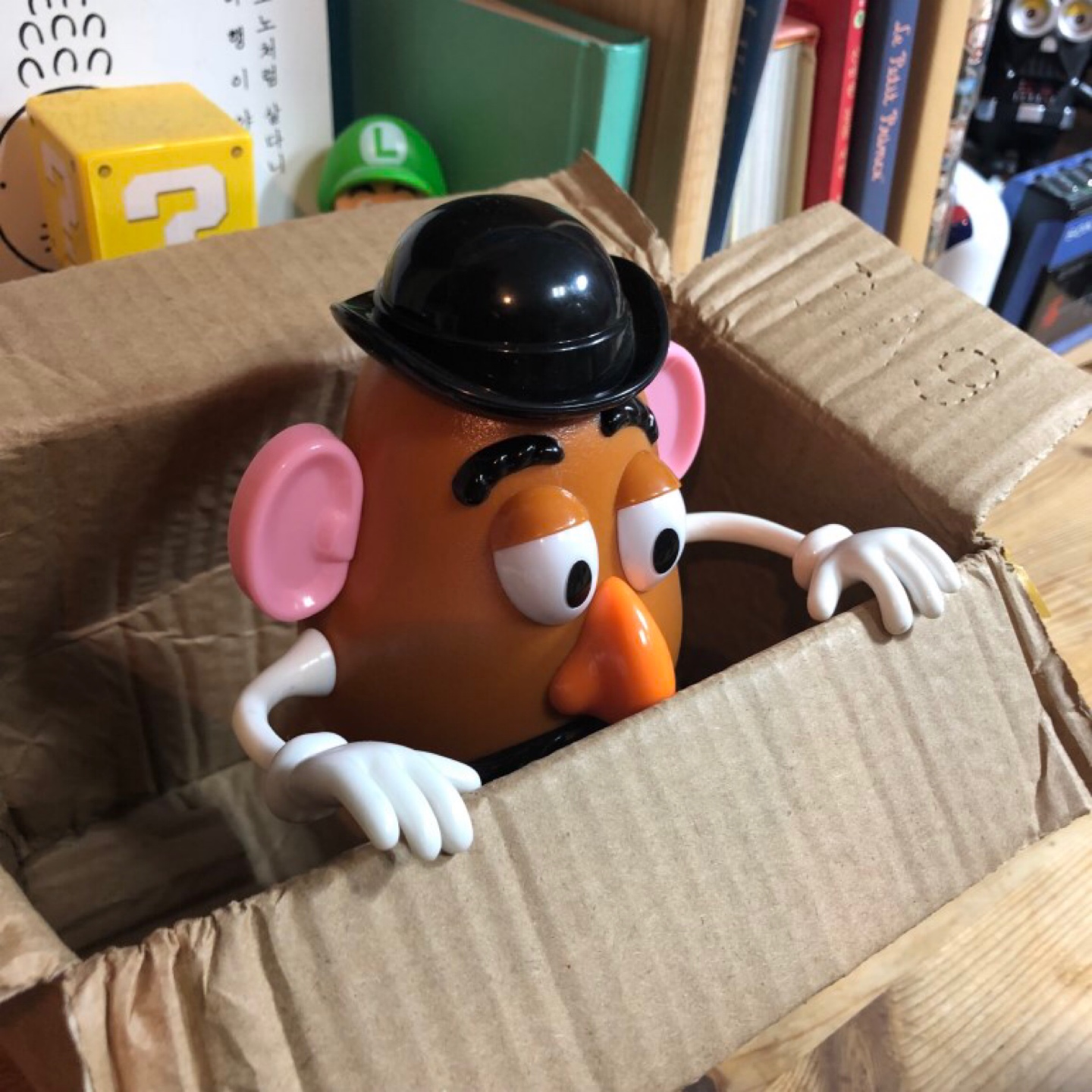 세상에서 제일 상남자 
🤠미스터 포테이토 헤드🥔