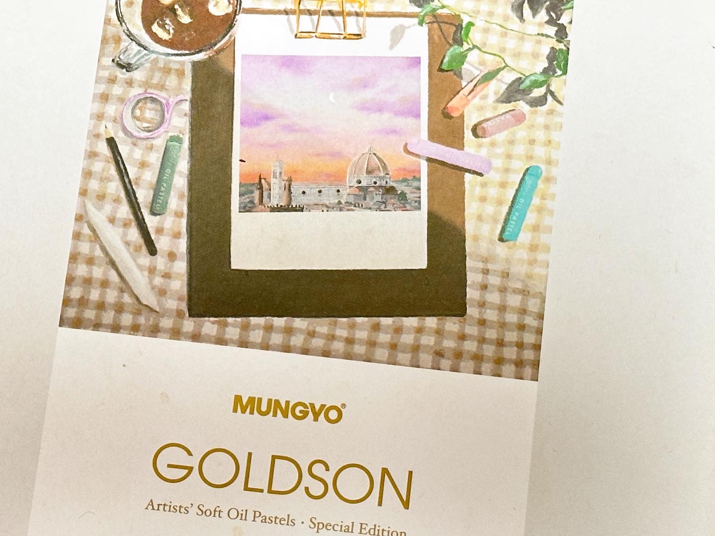 [골드손] 골드손X문교 오일파스텔 🖍️