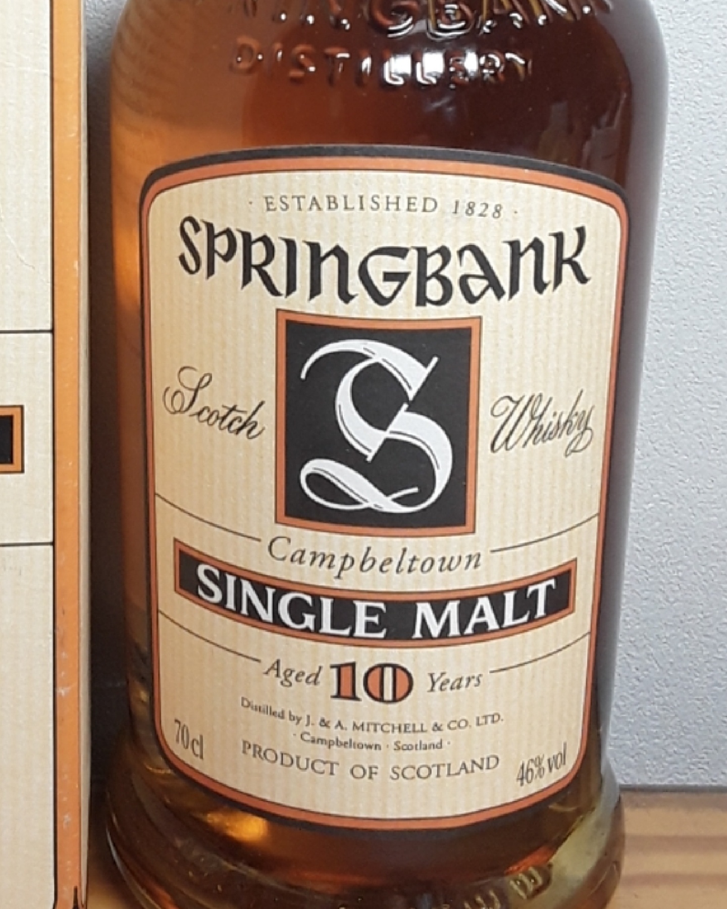 Springbank 10 years, 46%