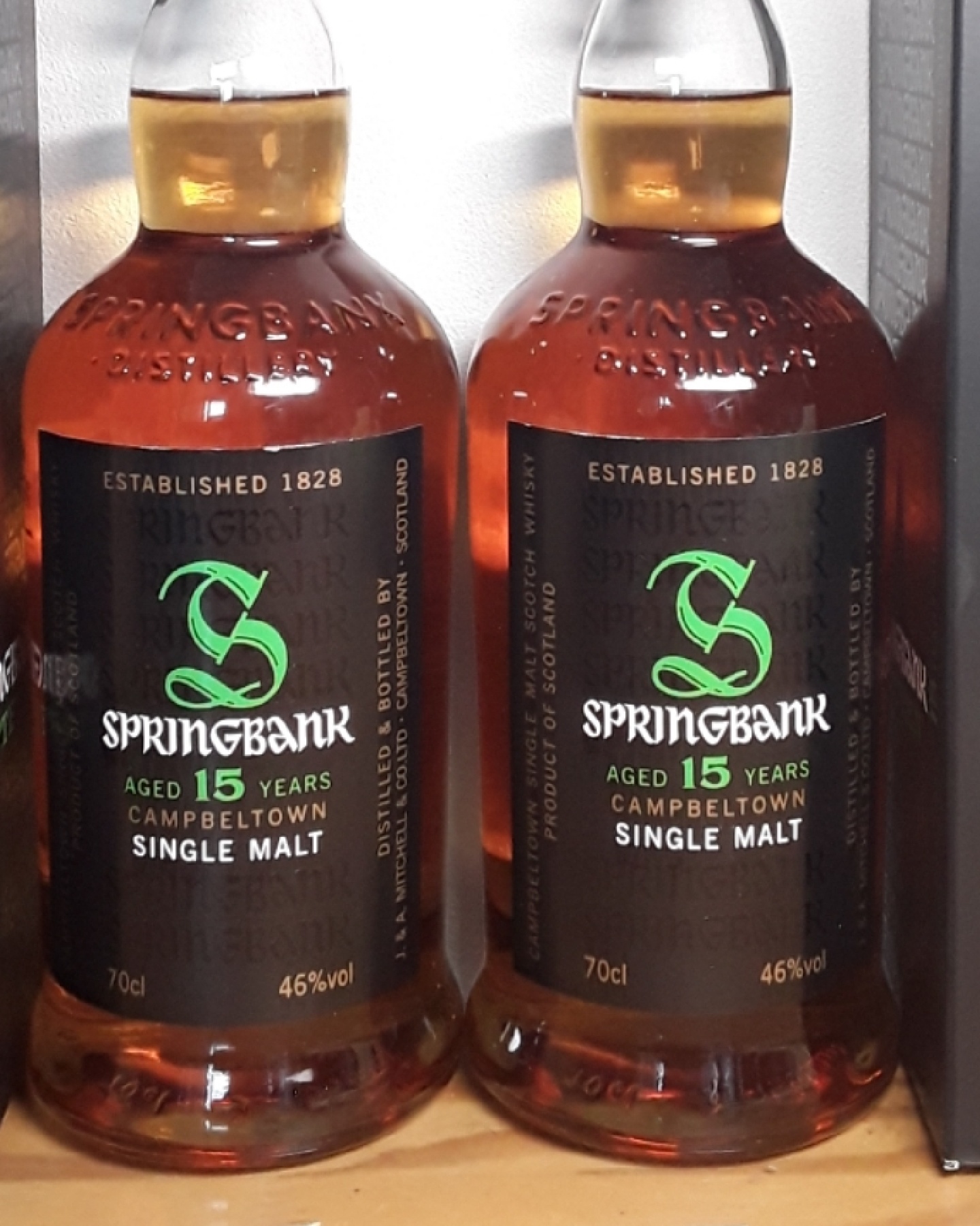 Springbank 15 years, 46%
