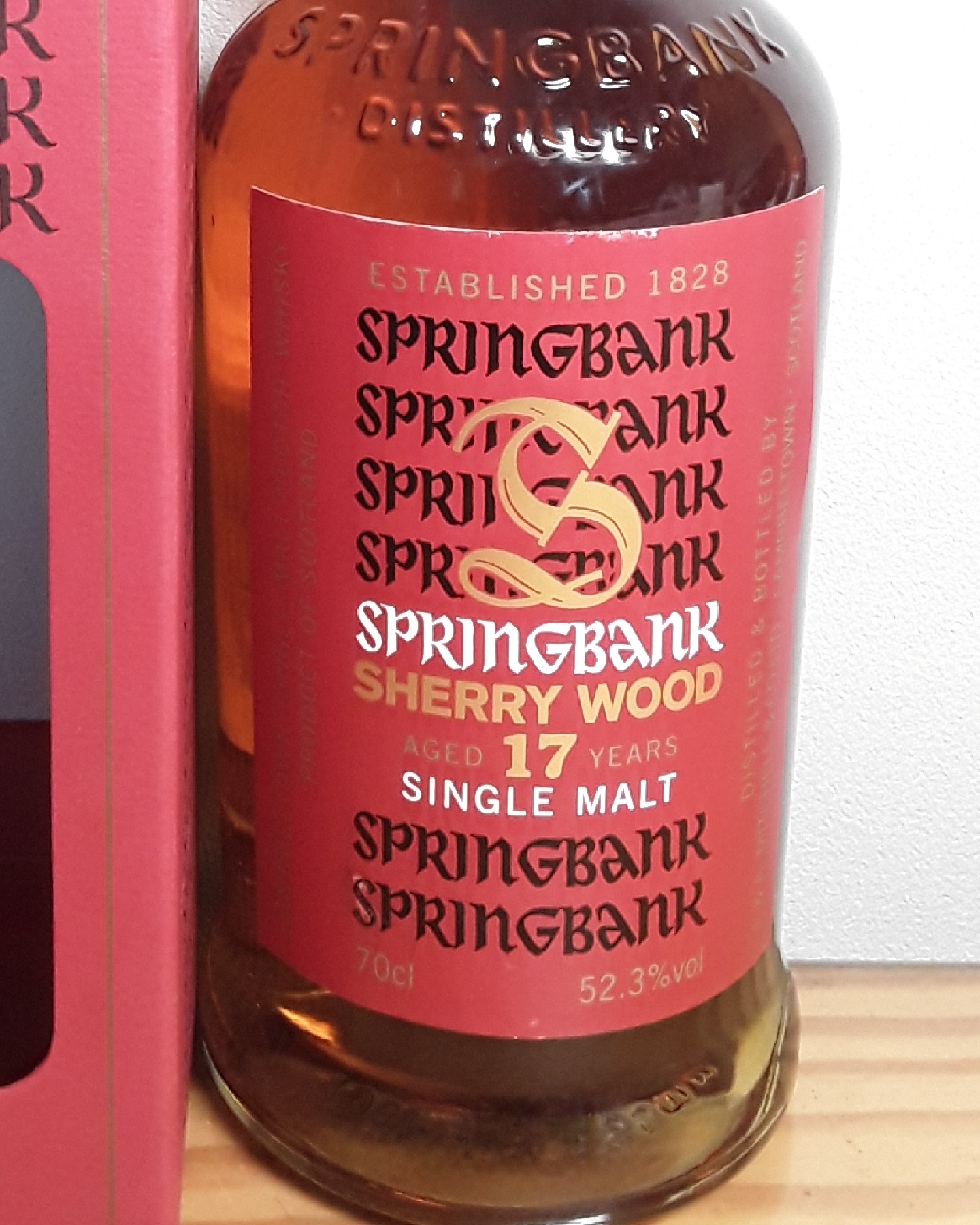 Springbank 17 years sherry wood, 52.3%