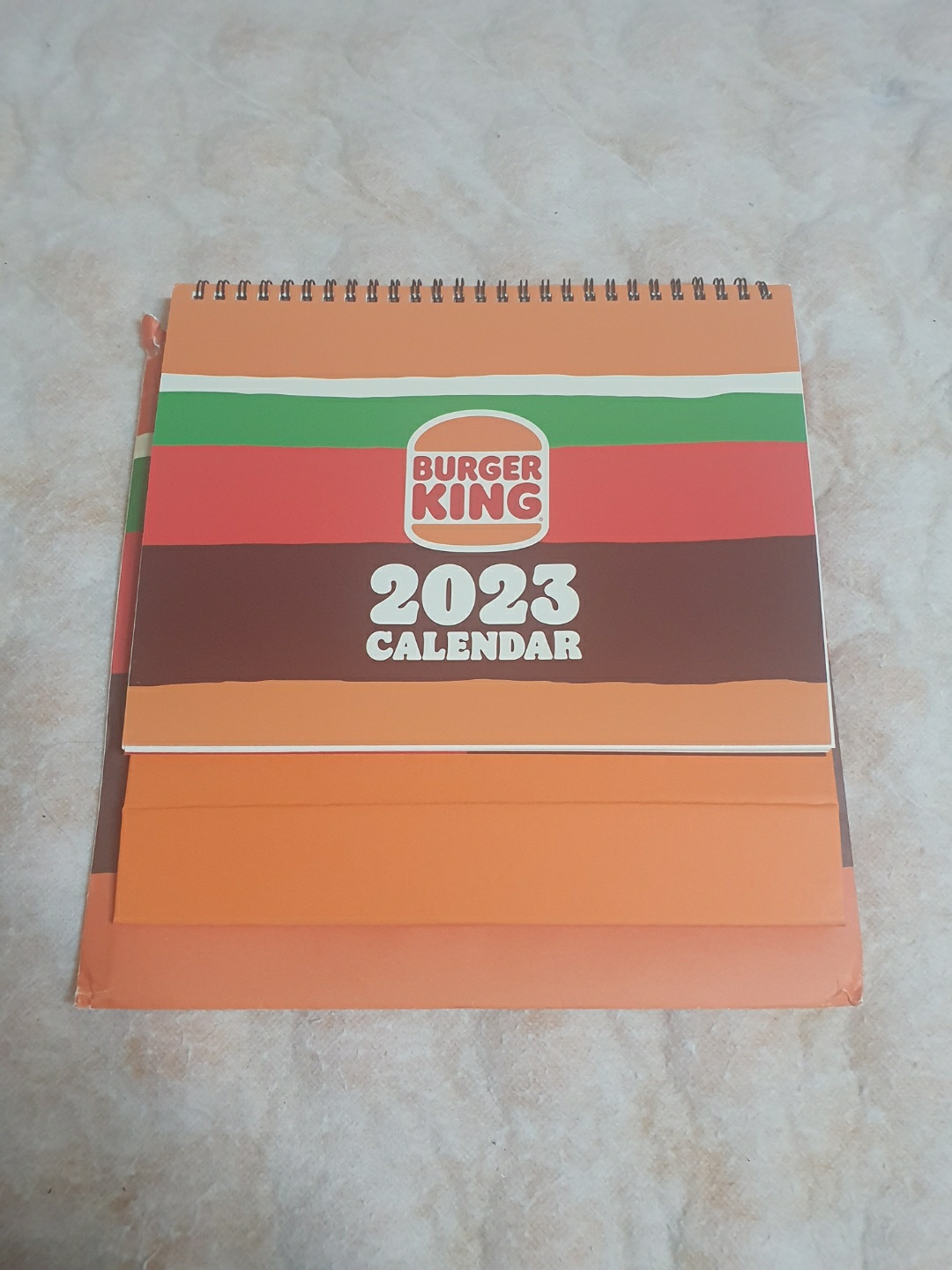 버거킹 2023 달력