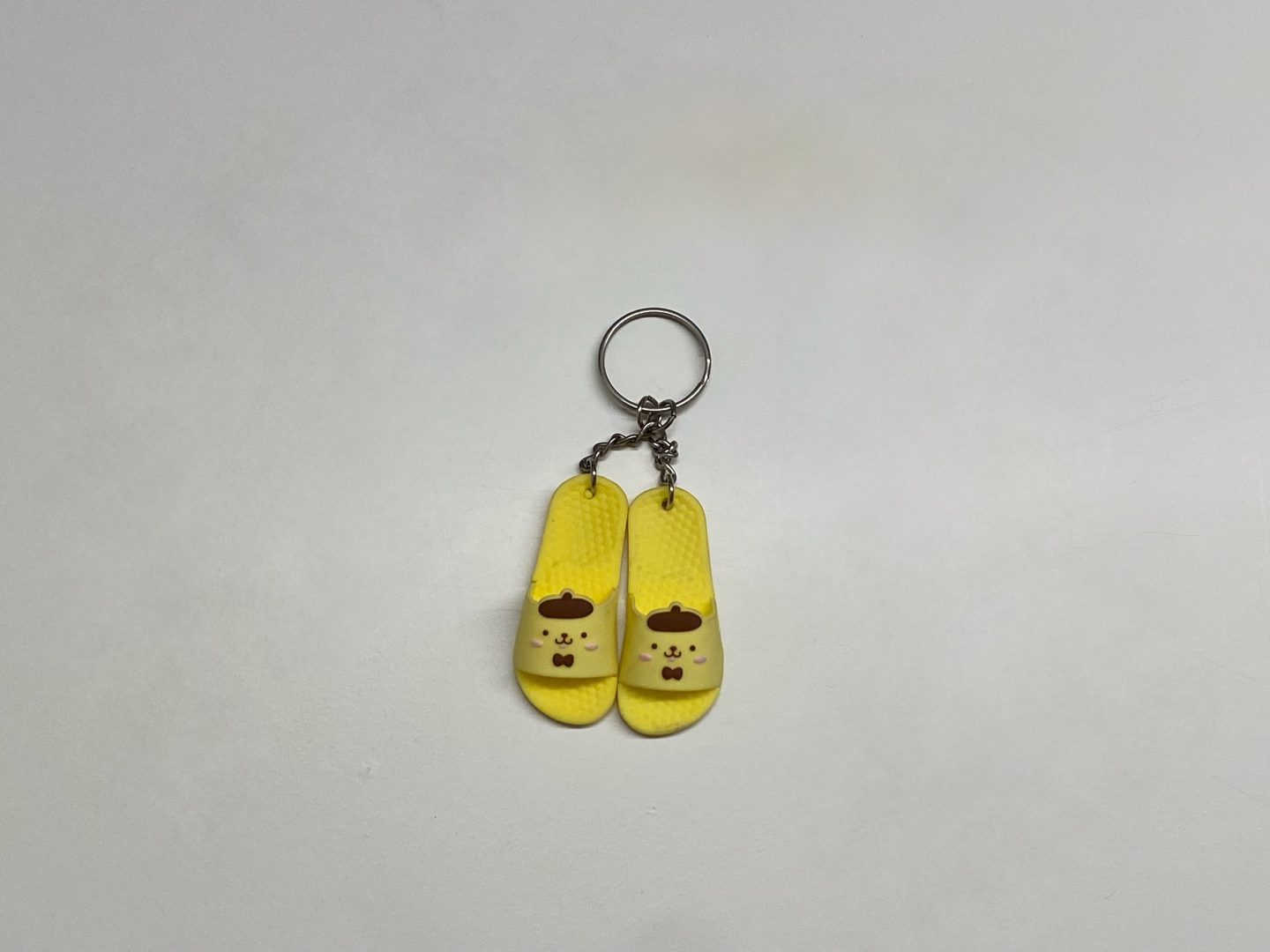 폼폼푸린 슬리퍼 키링