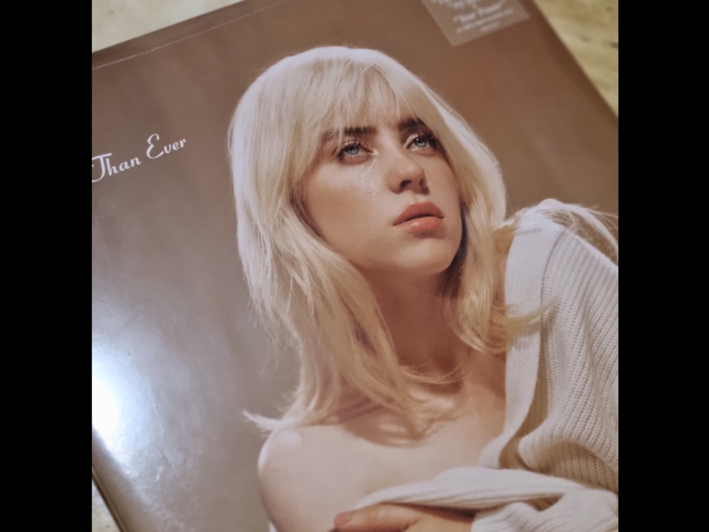 빌리 아일리시 LP판