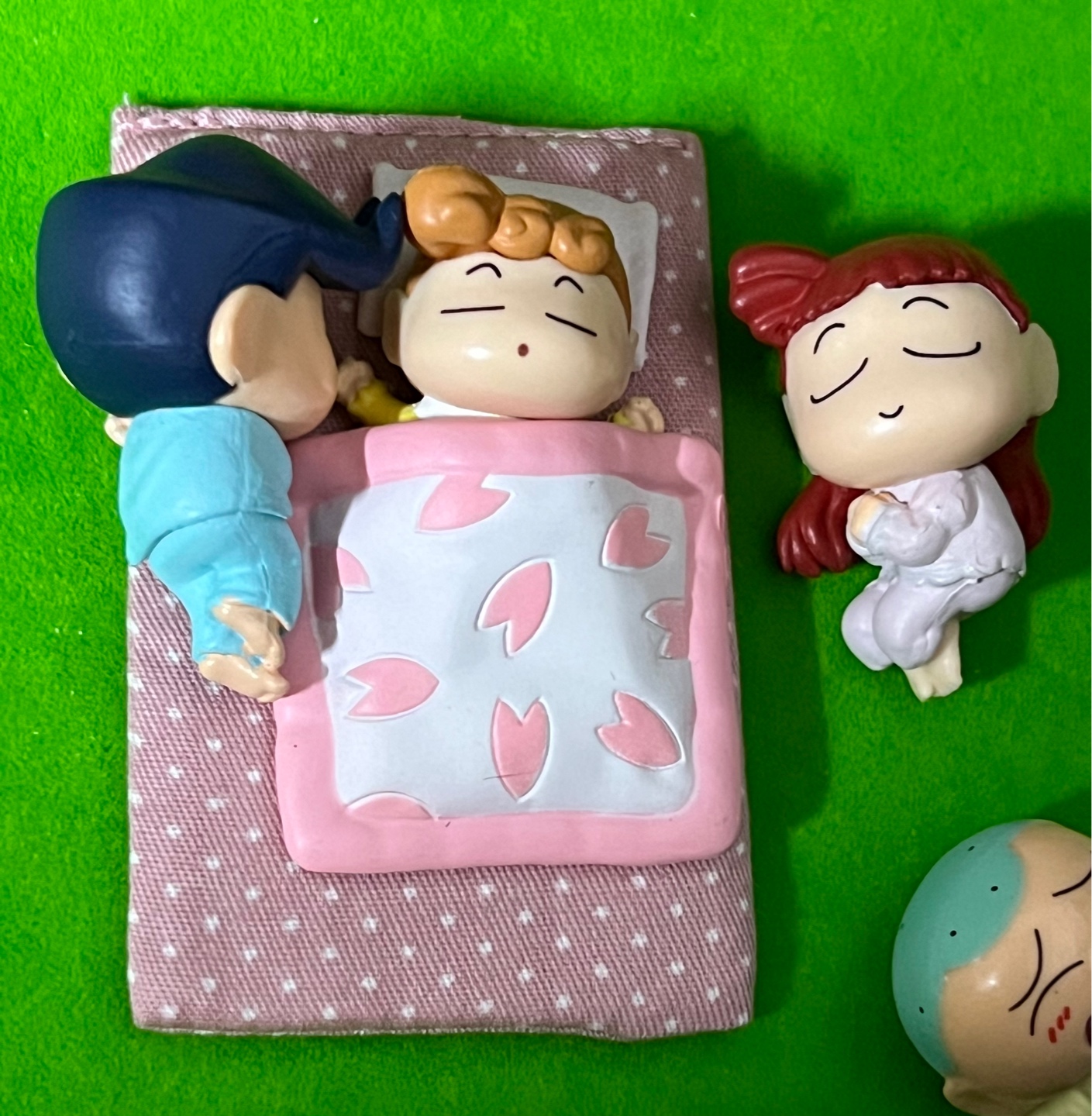 짱구는못말려 잘자요 피규어 기다림 피규어 수지,흑곰💤
