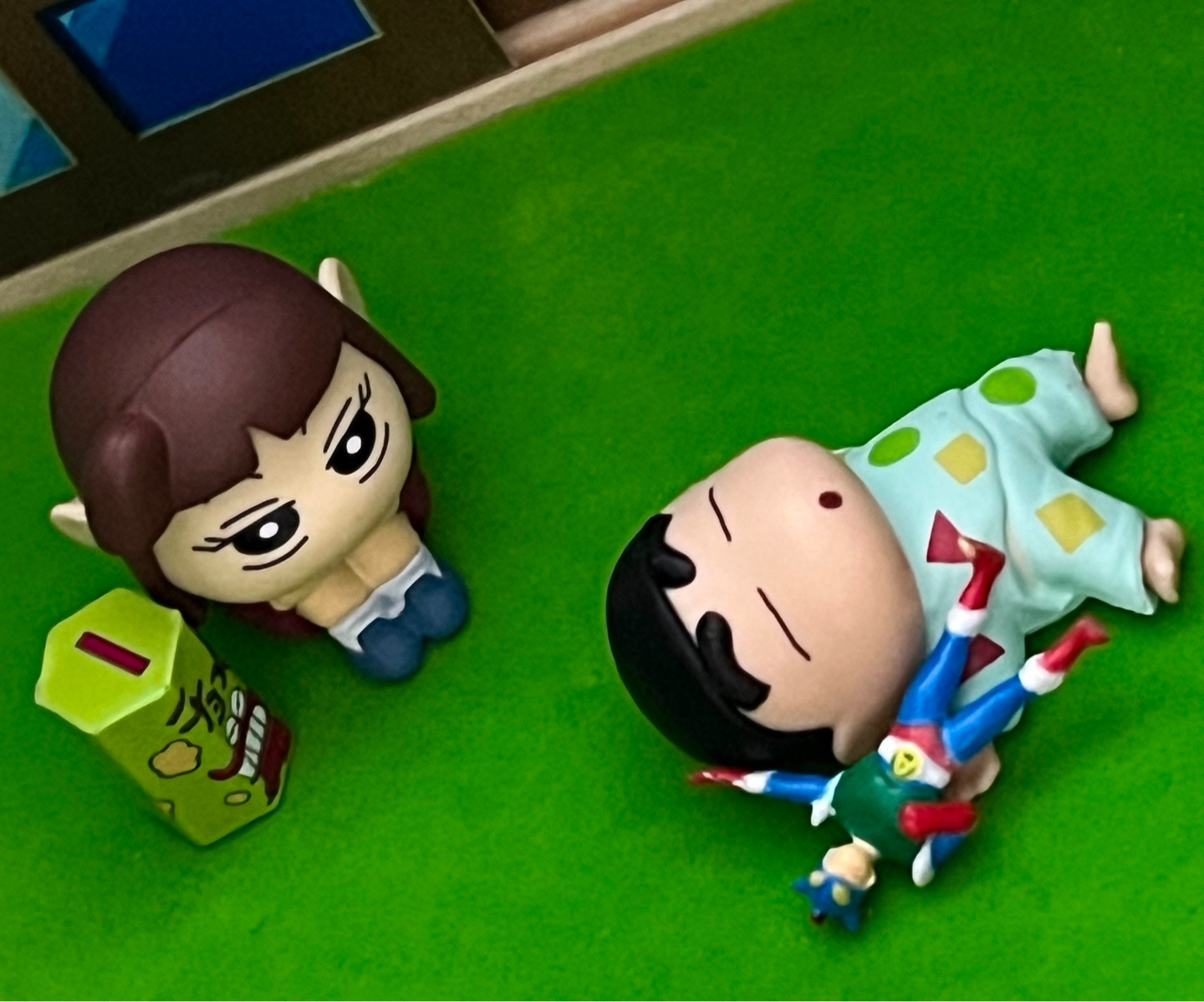 짱구는못말려 잘자요 피규어 기다림 피규어 수지,흑곰💤