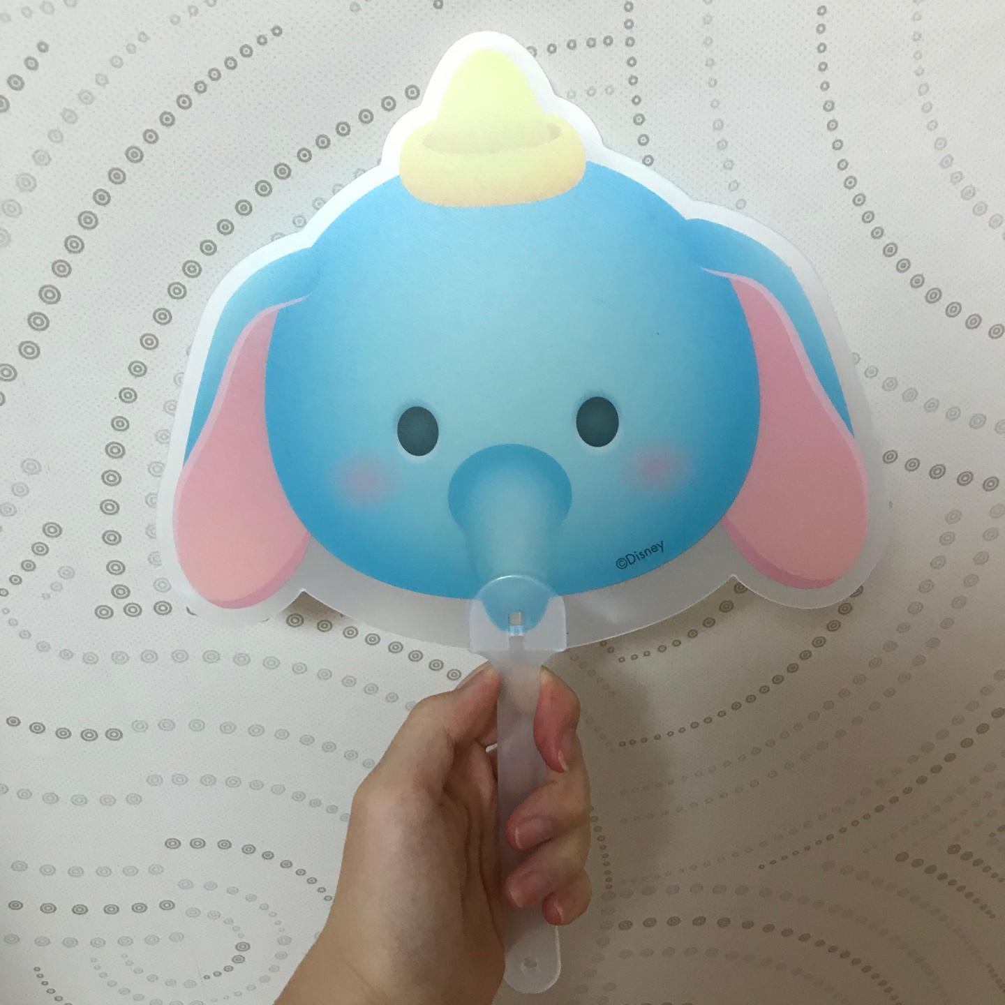 다이소 덤보 부채!
