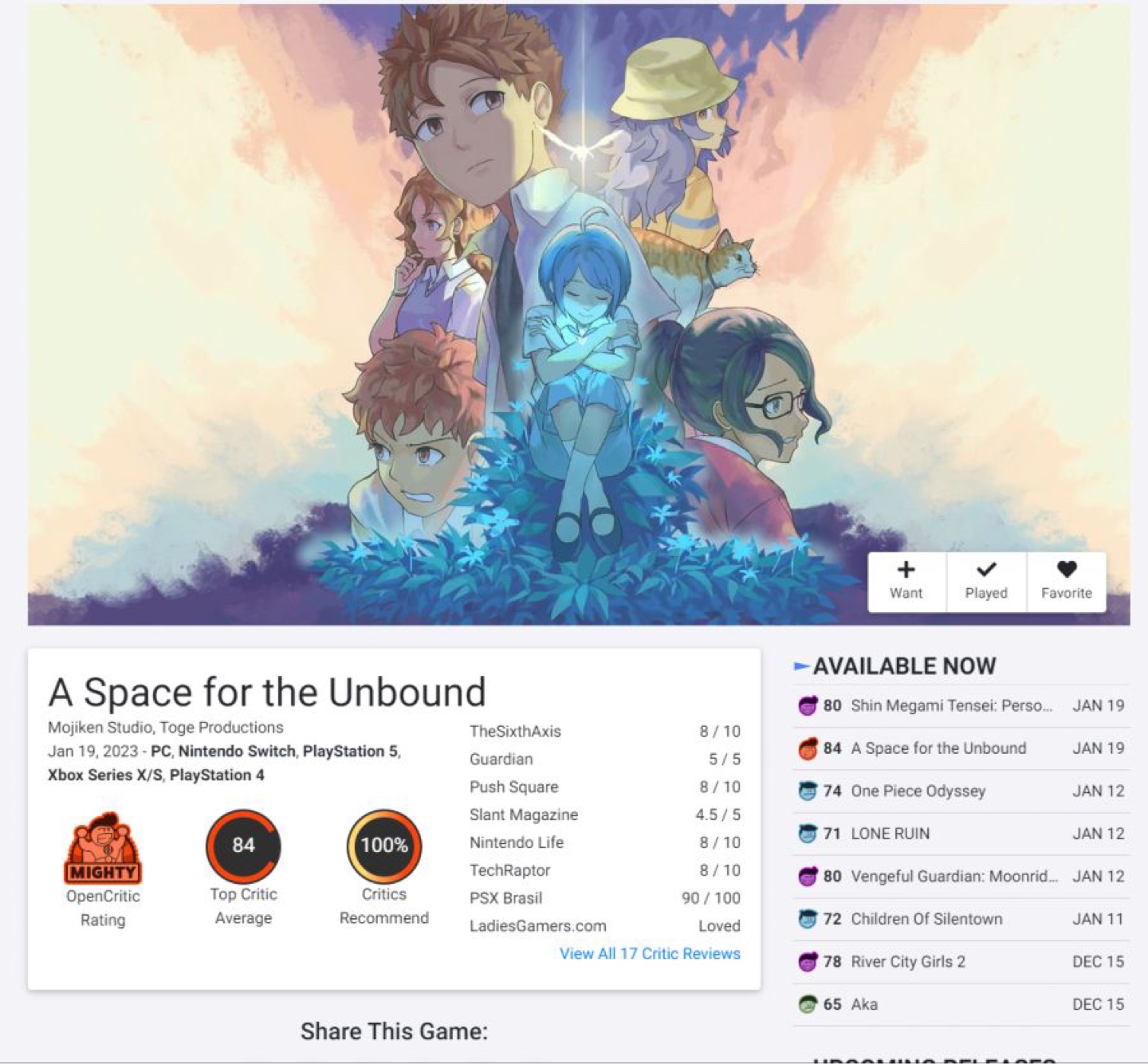 A Space For The Unbound (묶이지 않은 자들을 위한 우주) 
