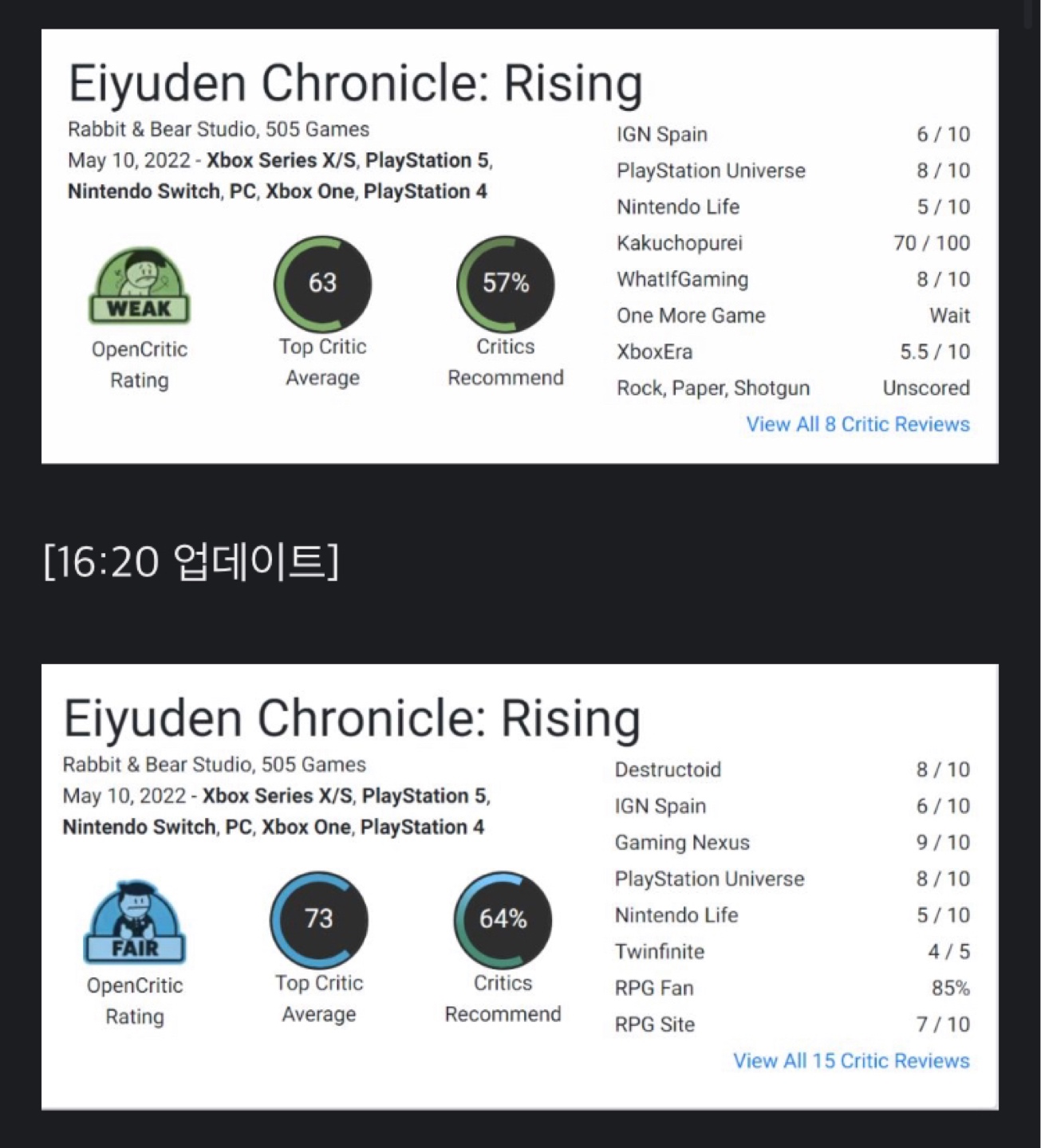 백영웅전 라이징