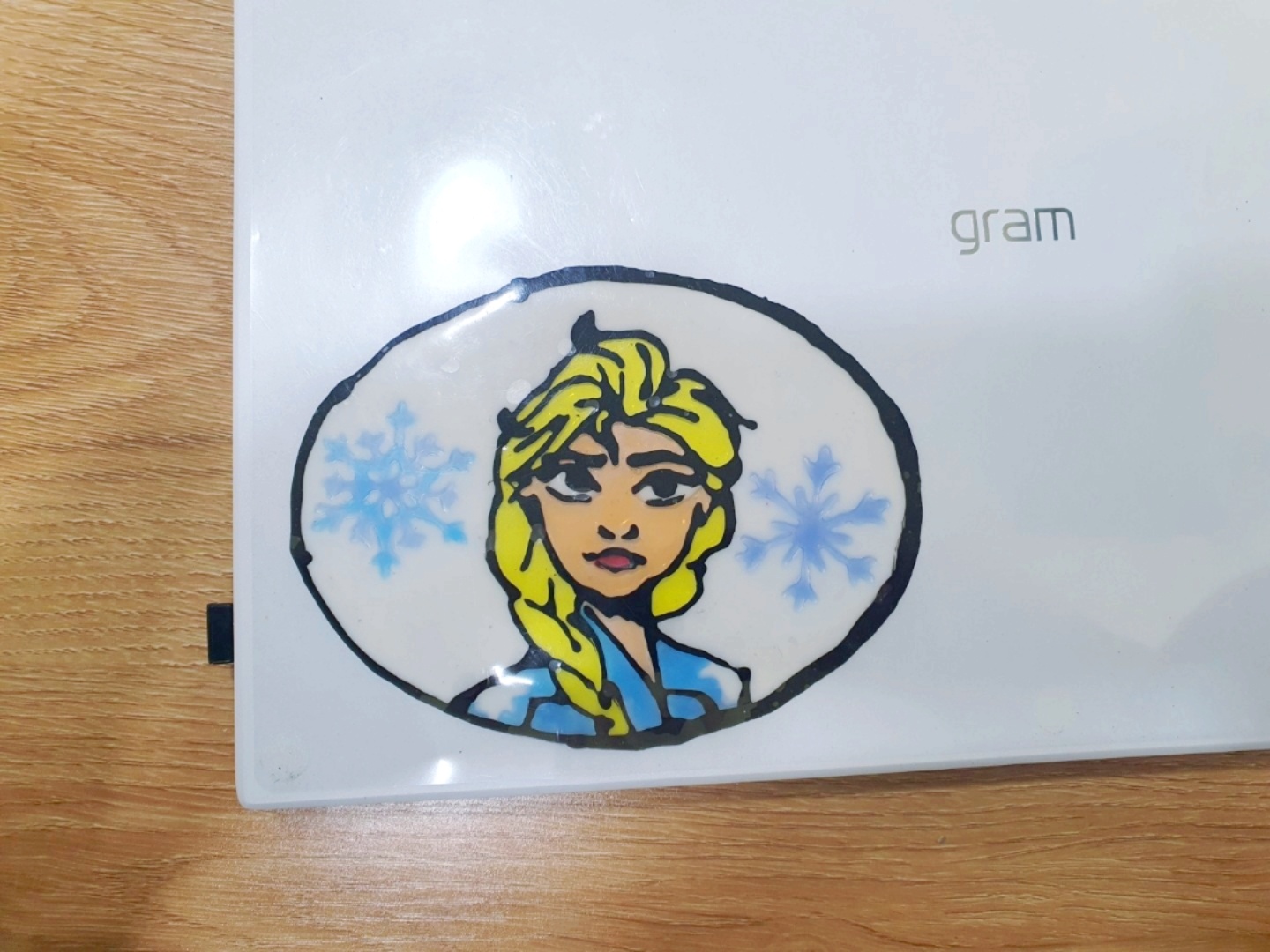 디즈니 겨울왕국 글라스데코