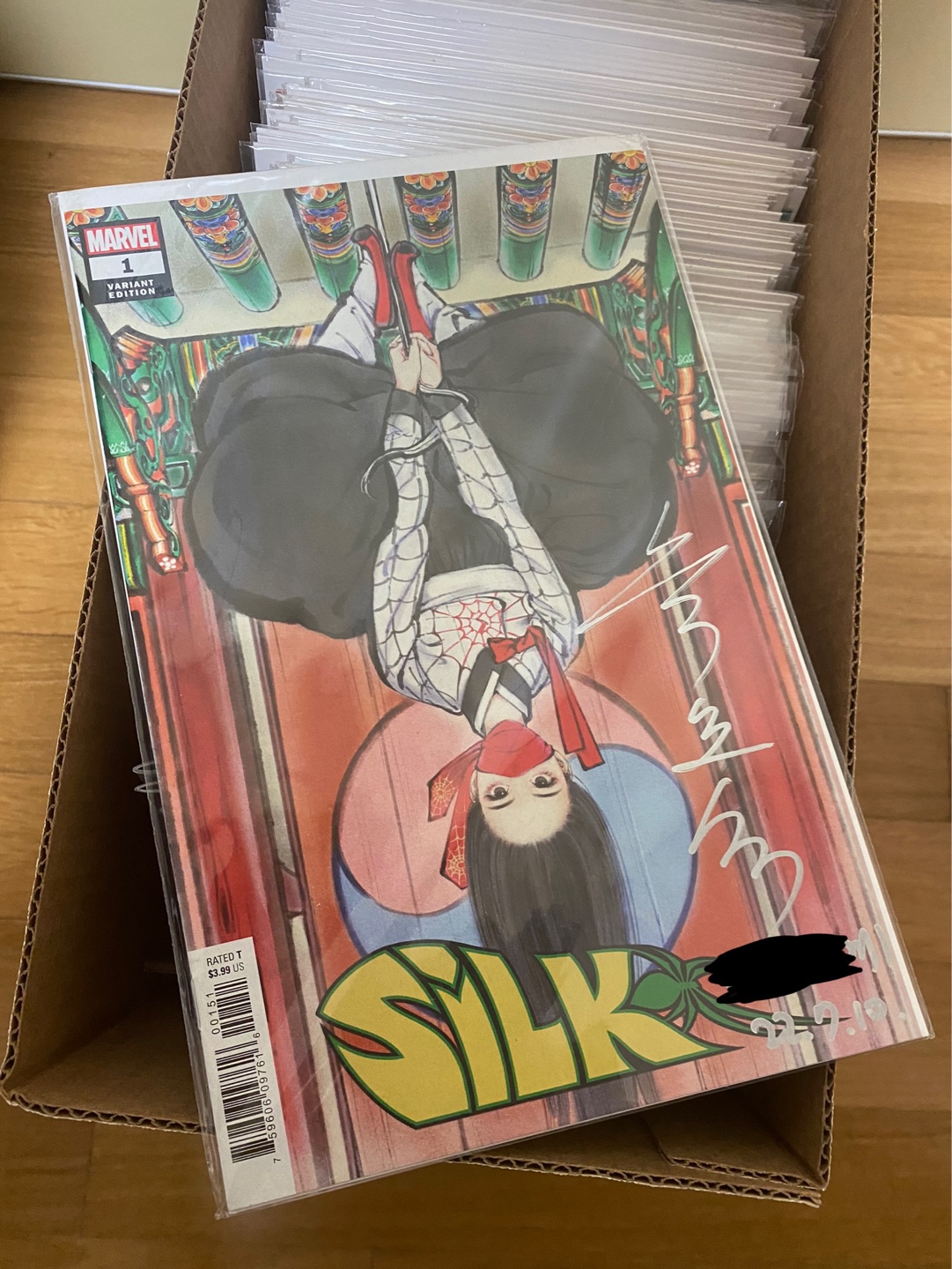silk #1 variant edition
흑요석 작가님 사인본