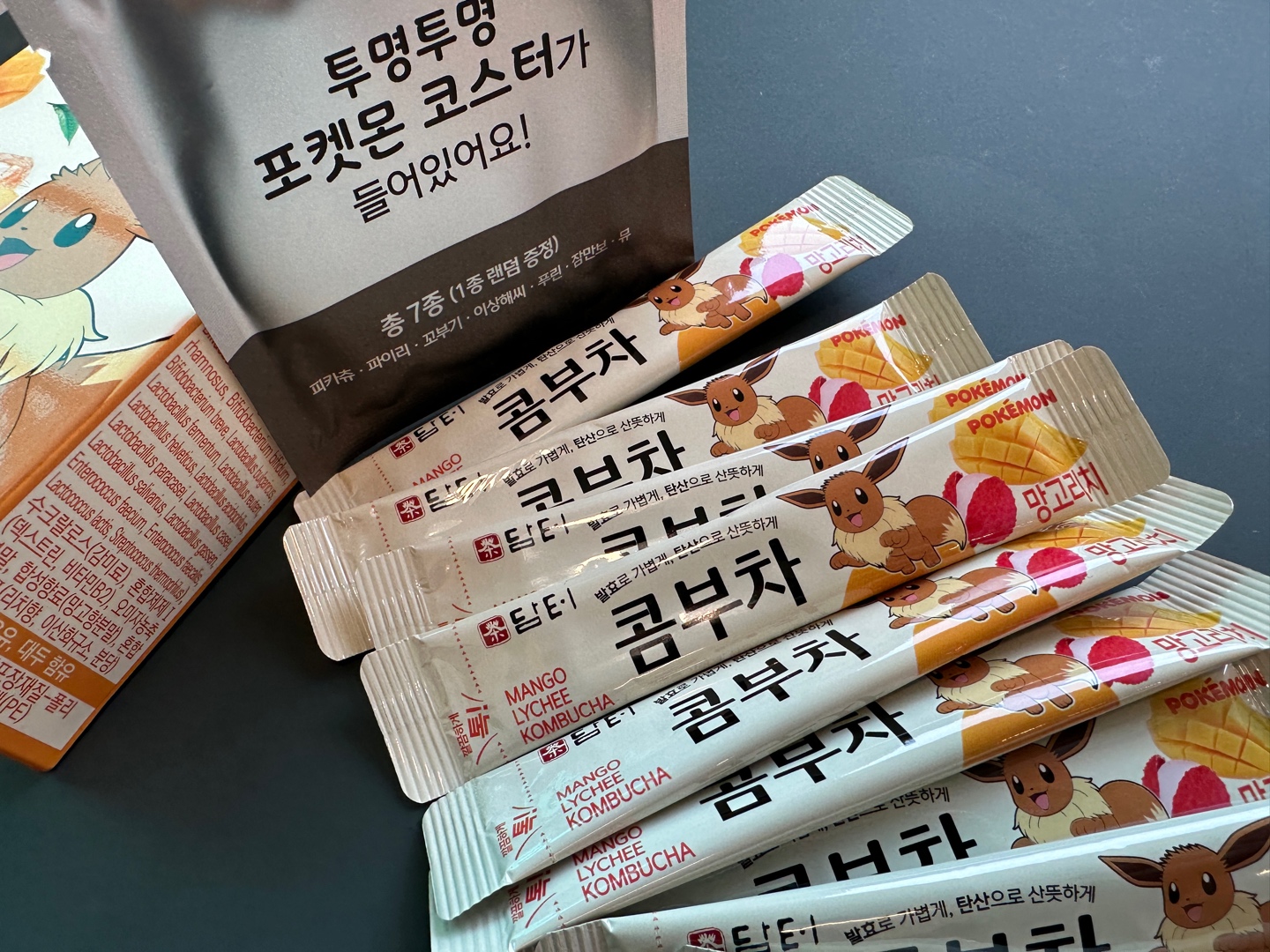 [포켓몬] 담터 콤부차 망고리치 🥭