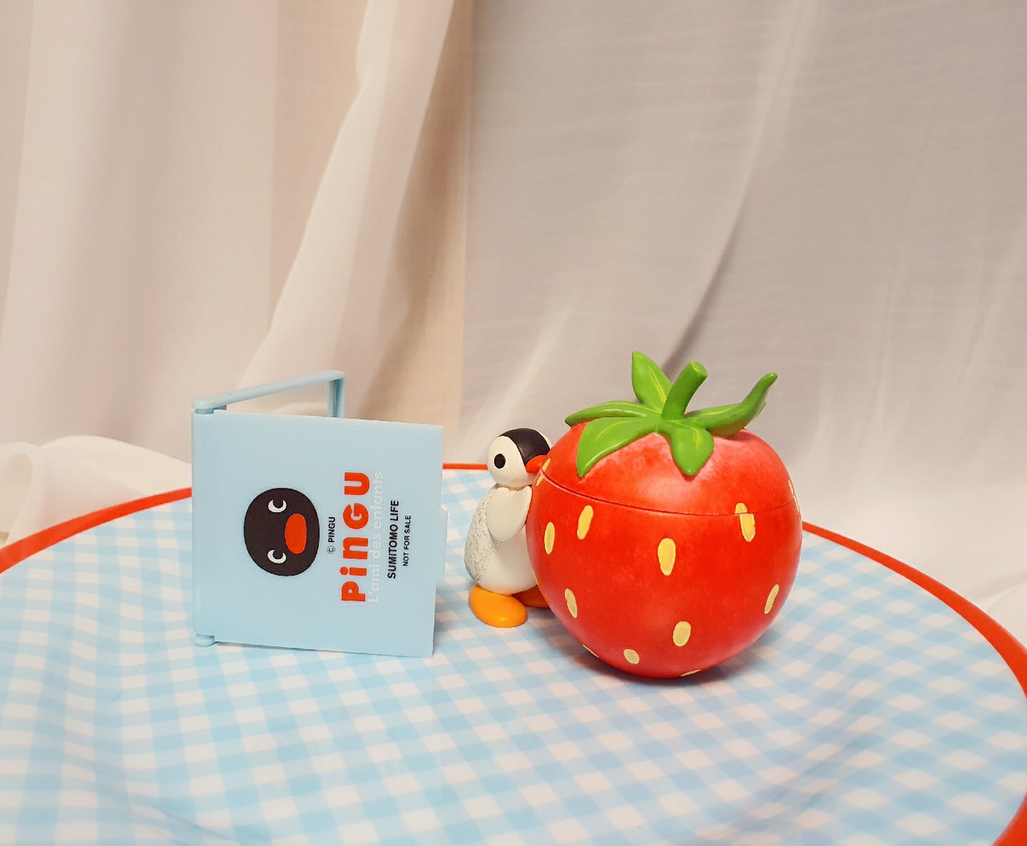 핑가 딸기 레진 소품함🍓