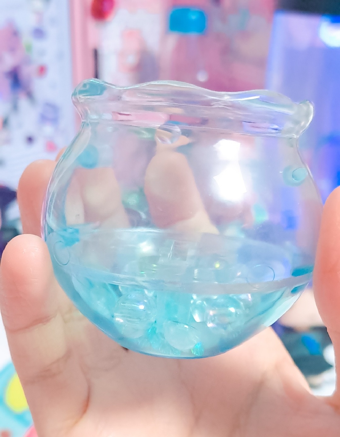 Ringcolle! 반다이 링코레 반지 유비와 금붕어 어항 가챠