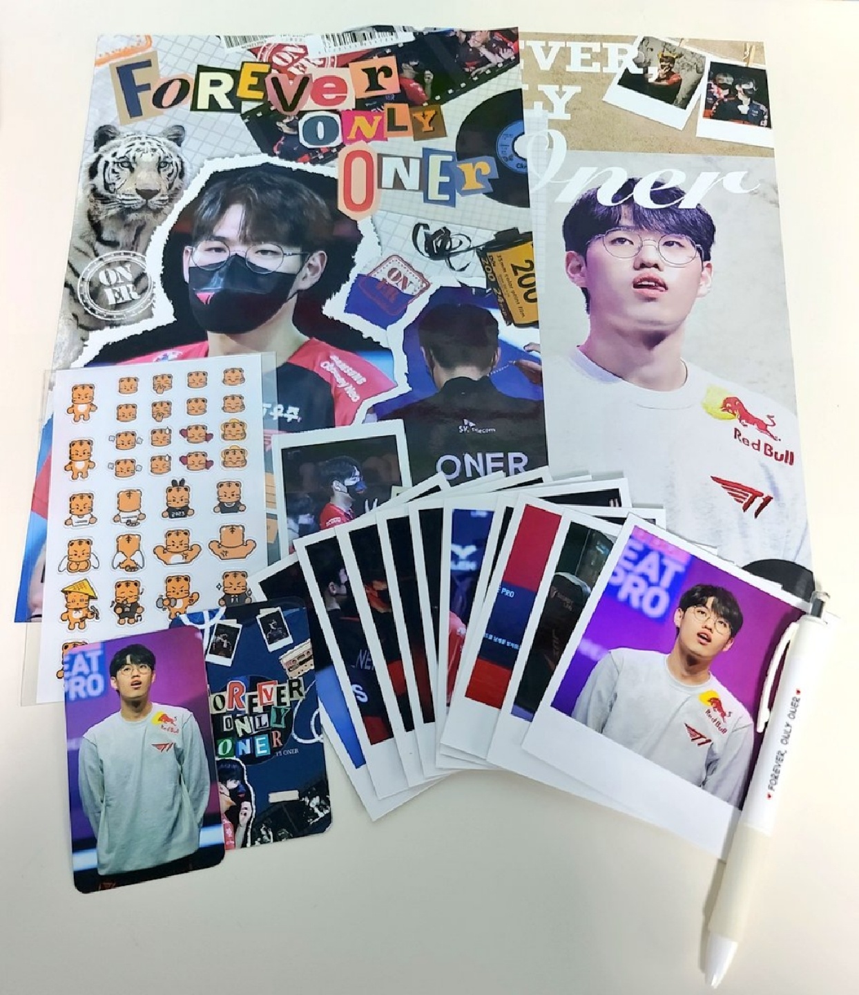 T1측 허가 2주년기념 굿즈들 💙