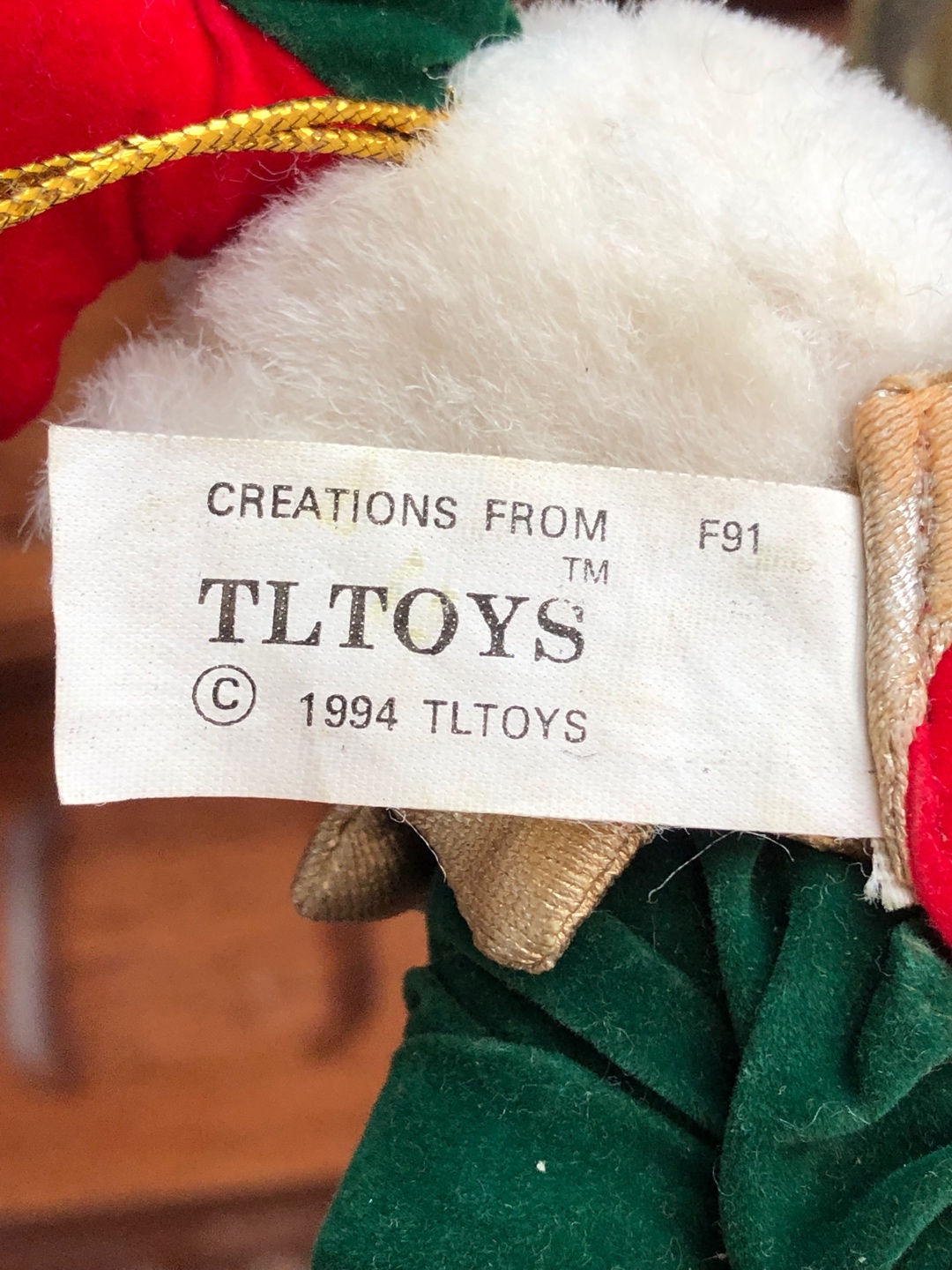 빈티지 TLTOYS 관절 테디베어 오너먼트 키링  ✨