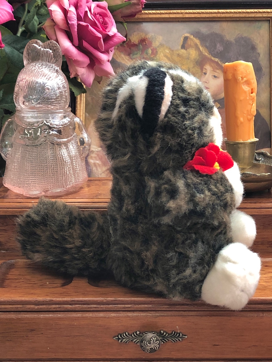 깜찍큐티🐾 이리오모테 삵 
일본 오키나와 지역 빈티지인형 ❤️