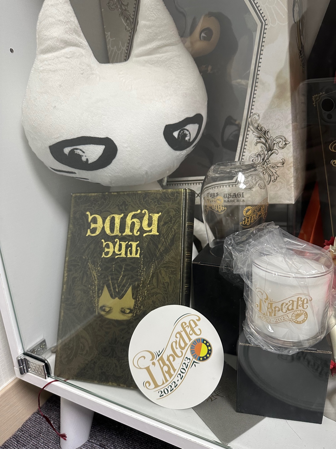 HYDE상과 edyh와 L'Arcafe 전리품 