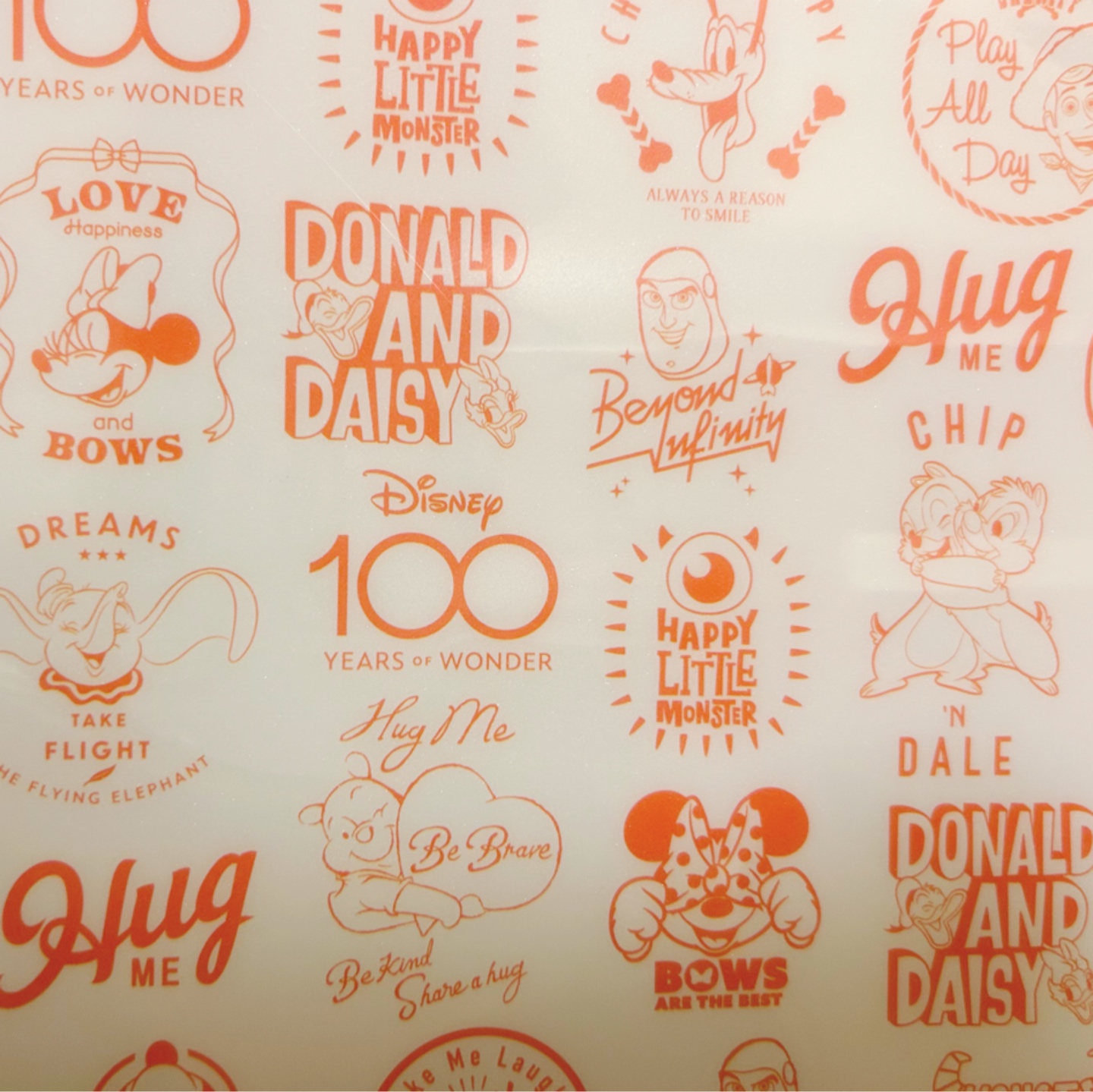 디즈니 100주년 런치매트
