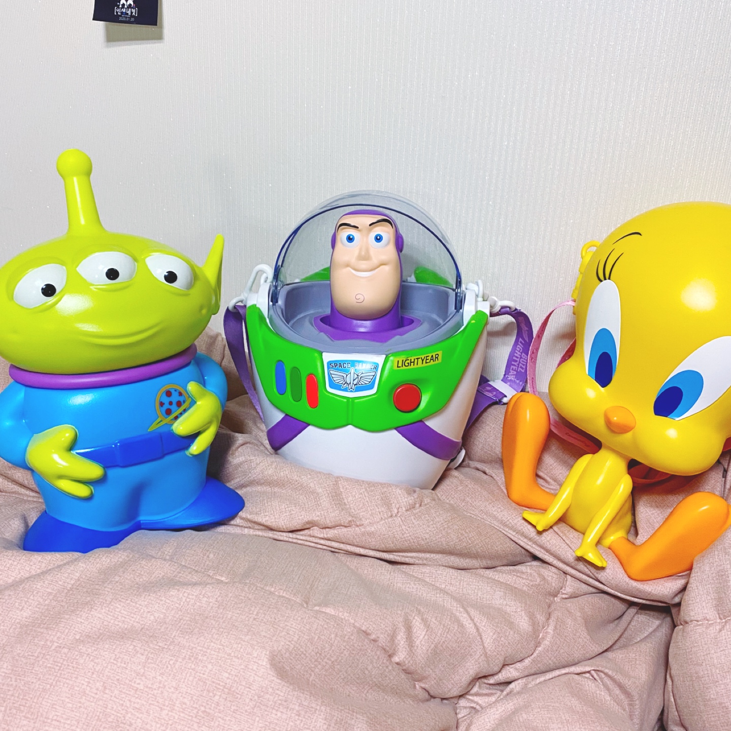 알린, 버즈, 트위티 💛