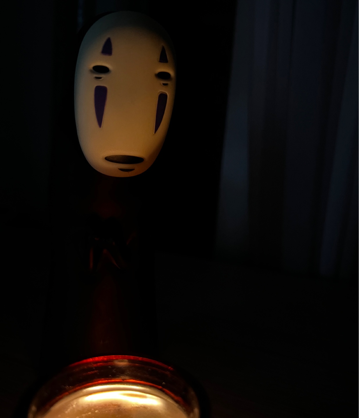 불멍(?) 때리는  가오나시