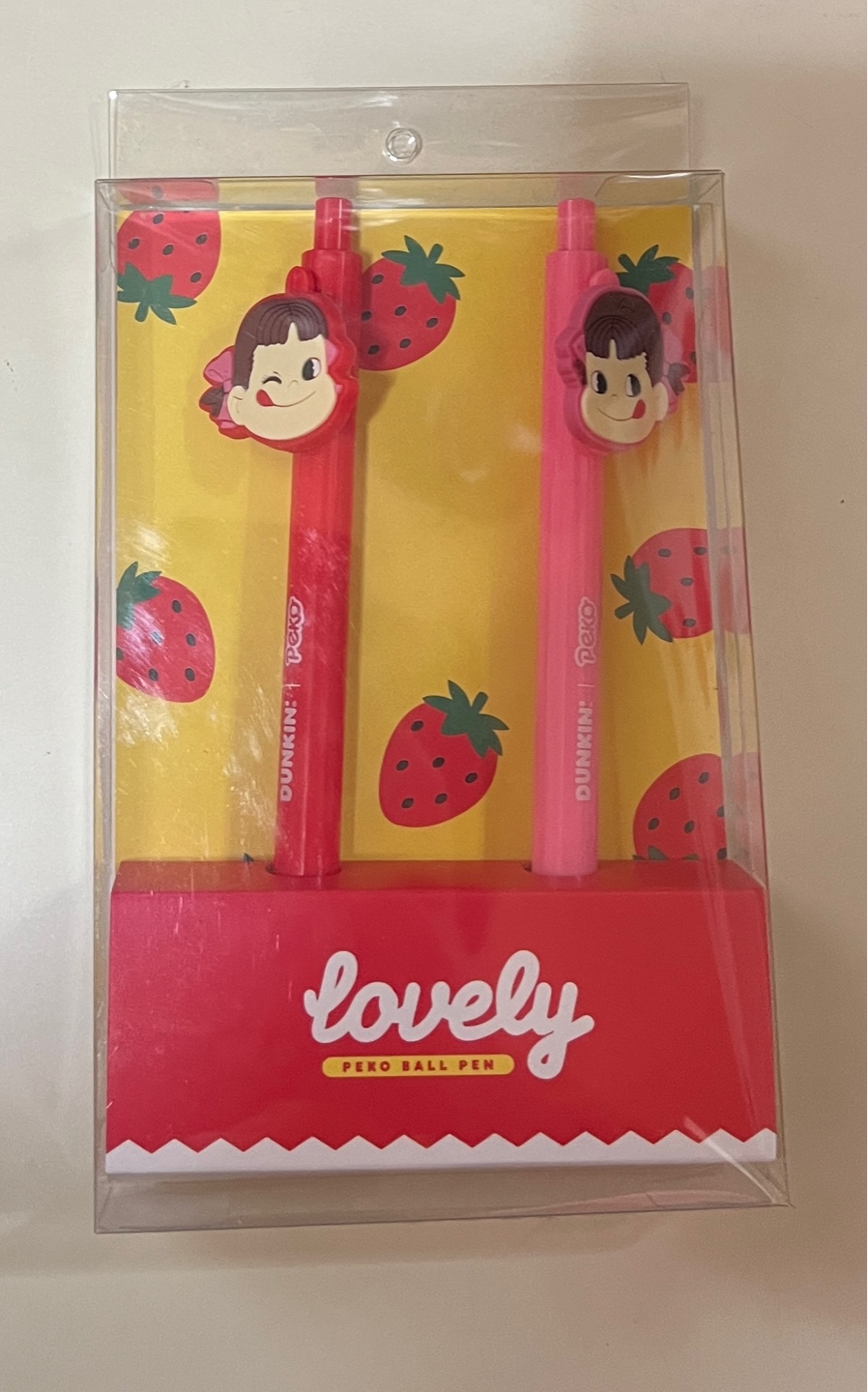 던킨x페코 볼펜