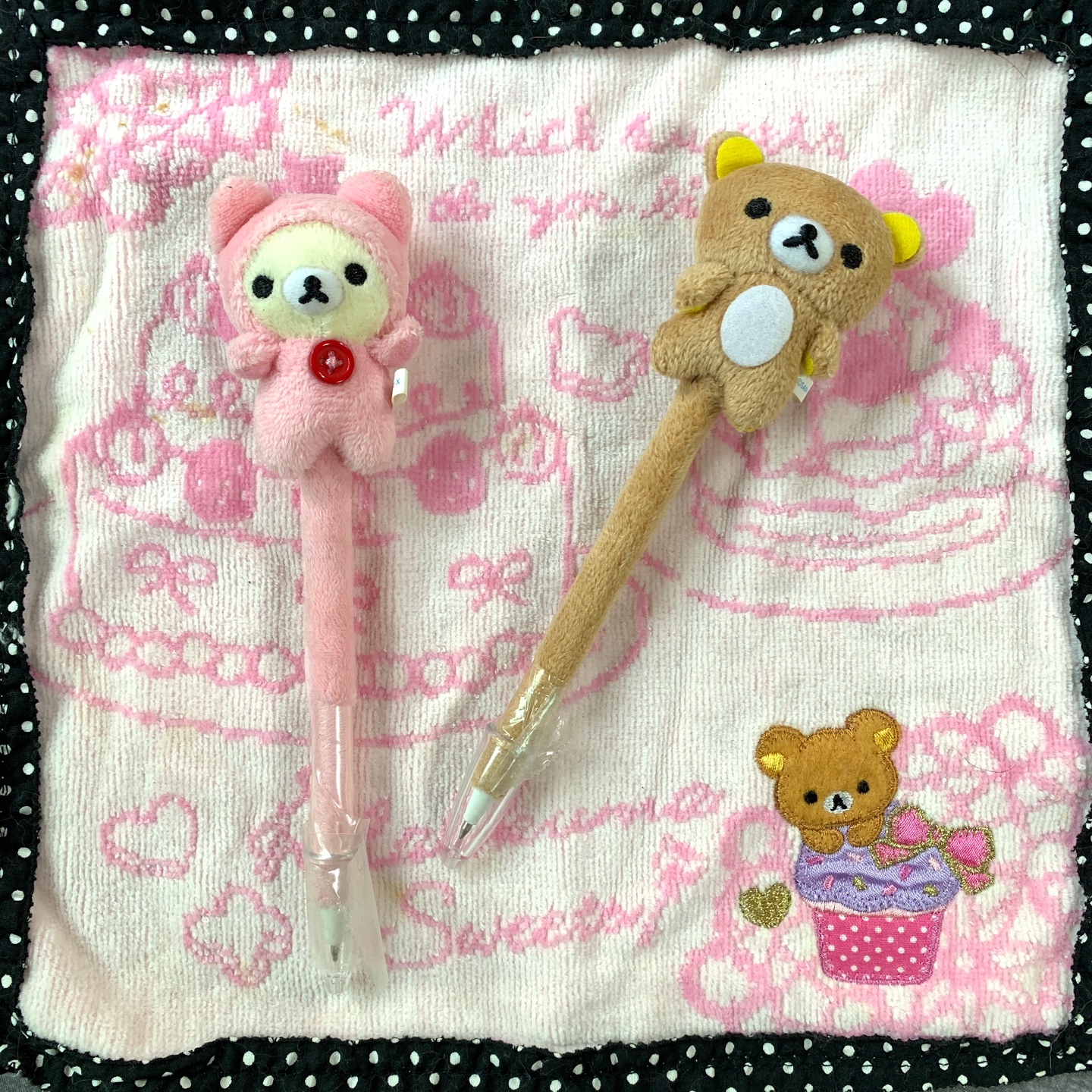 리락쿠마 볼펜 / 리락쿠마 손수건 🧸🧁