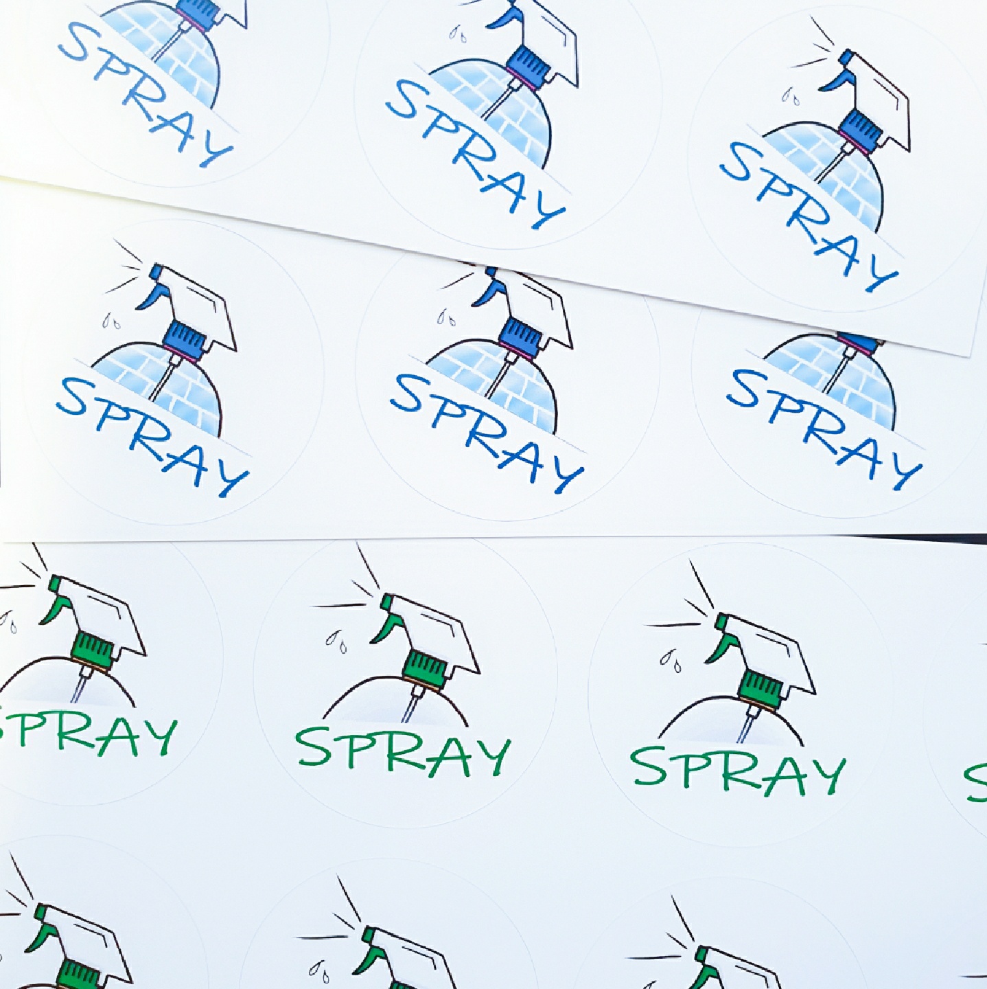 2가지 <SPRAY> 리무버블 스티커