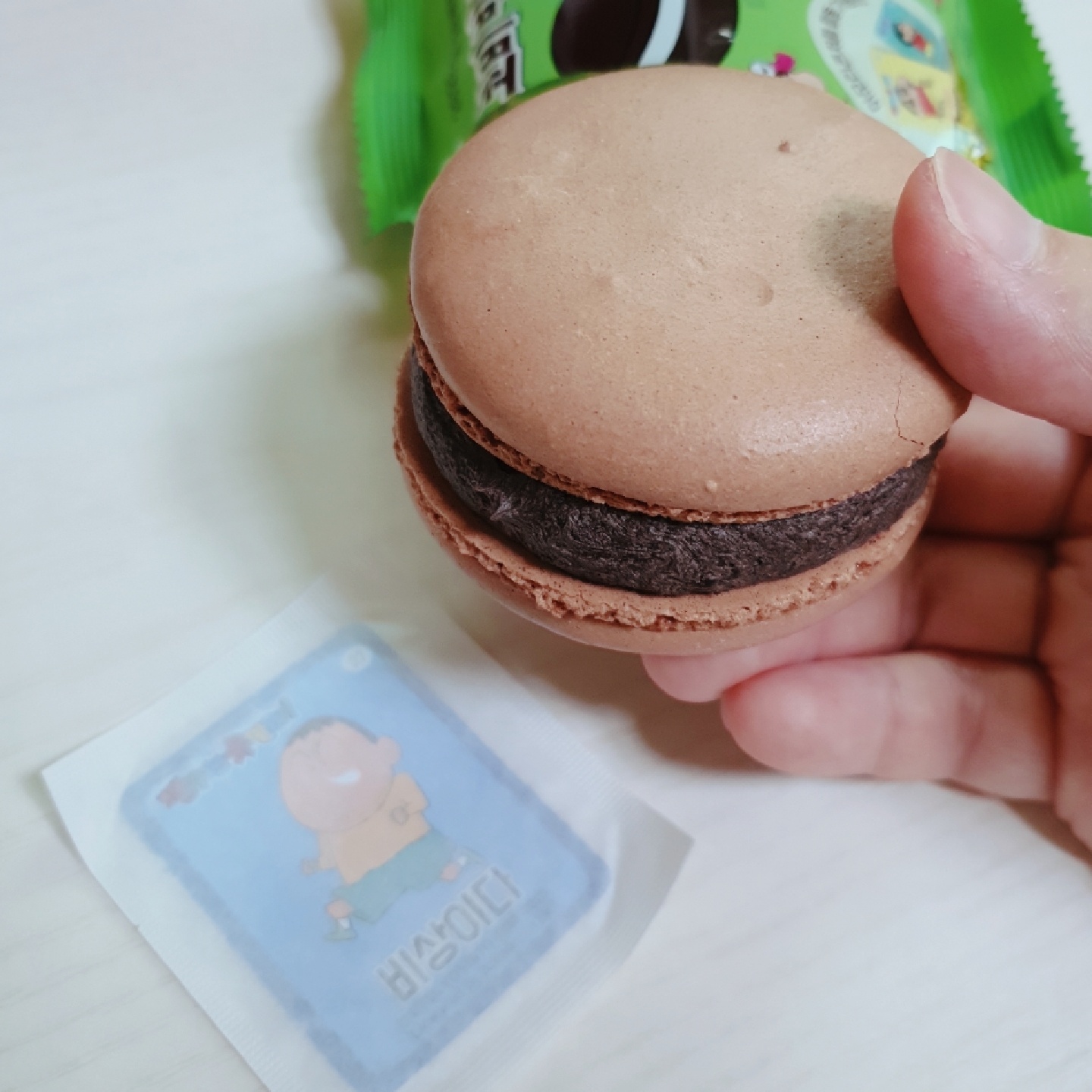 오늘점심 CU 짱구털이