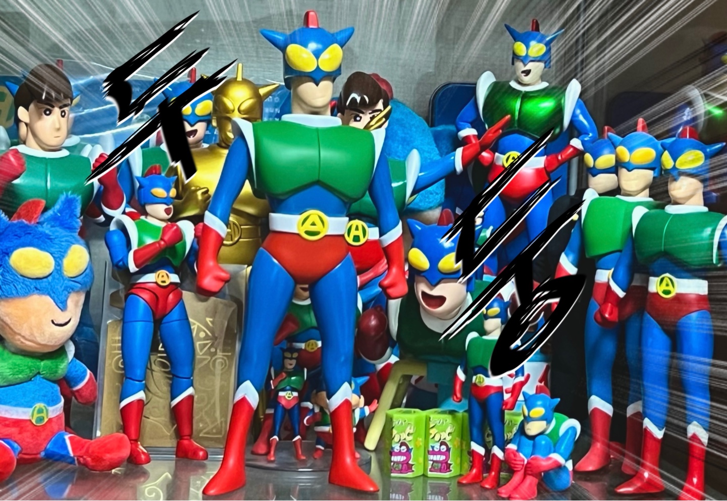 짱구는못말려 2002년 gigabrain 액션가면 피규어⚡️
