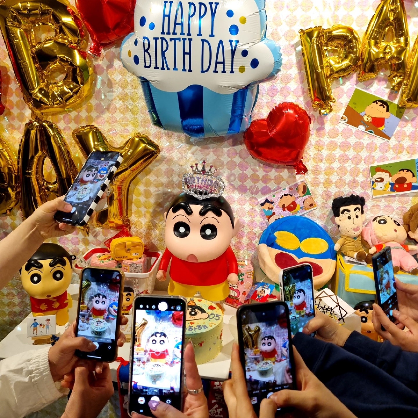 짱구 생일파티