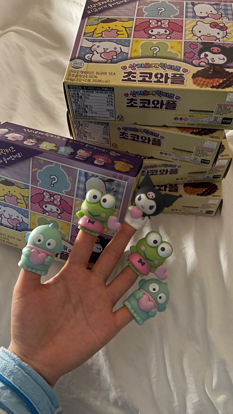 눈물의 초코와플 깡