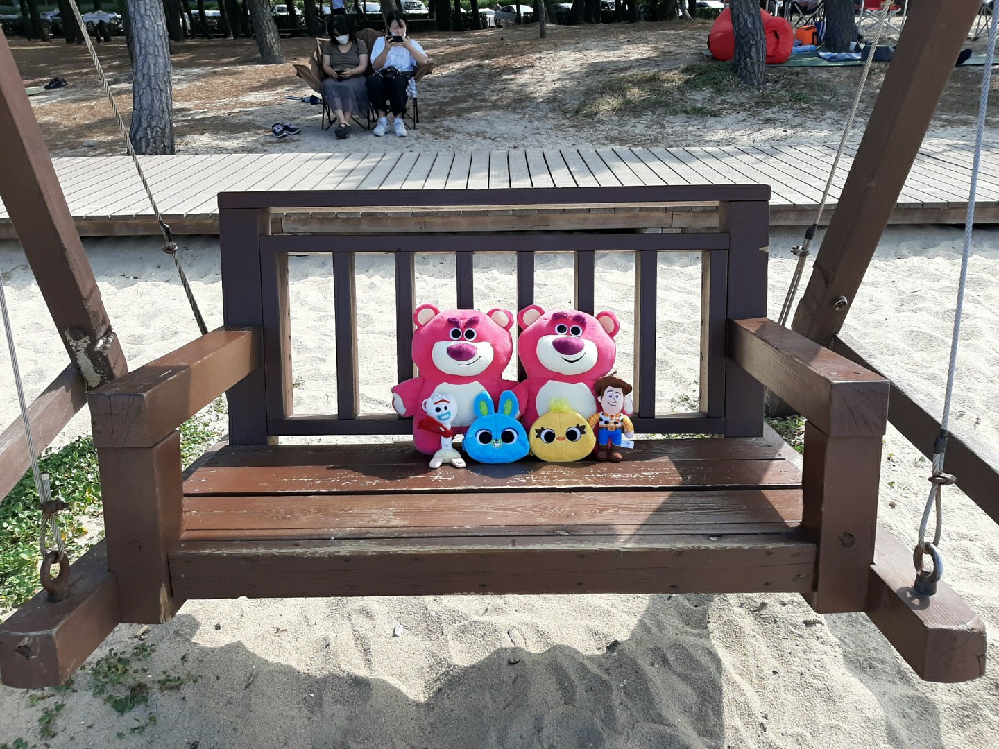 강릉 바다!!!!(다이소 토이스토리 콜라보)