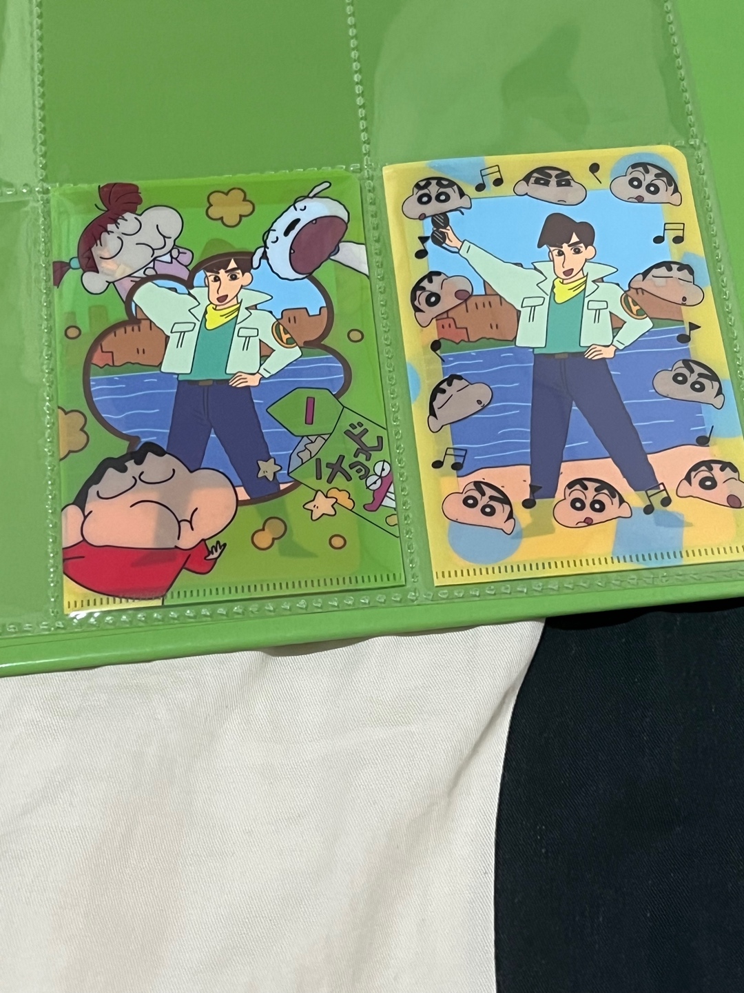 짱구 액션가면 포토카드💚
