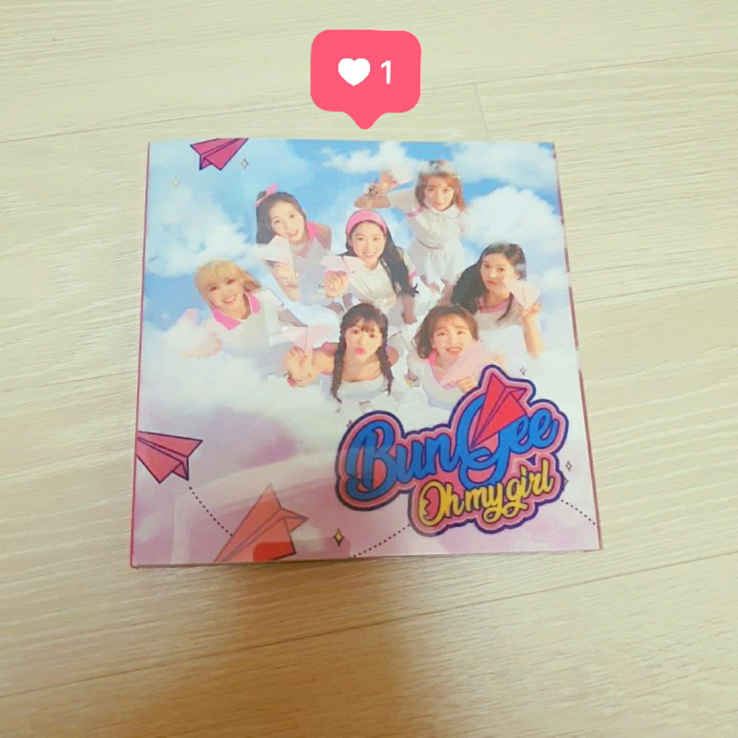 당근에서 산 오마이걸 번지 앨범💙💞💛