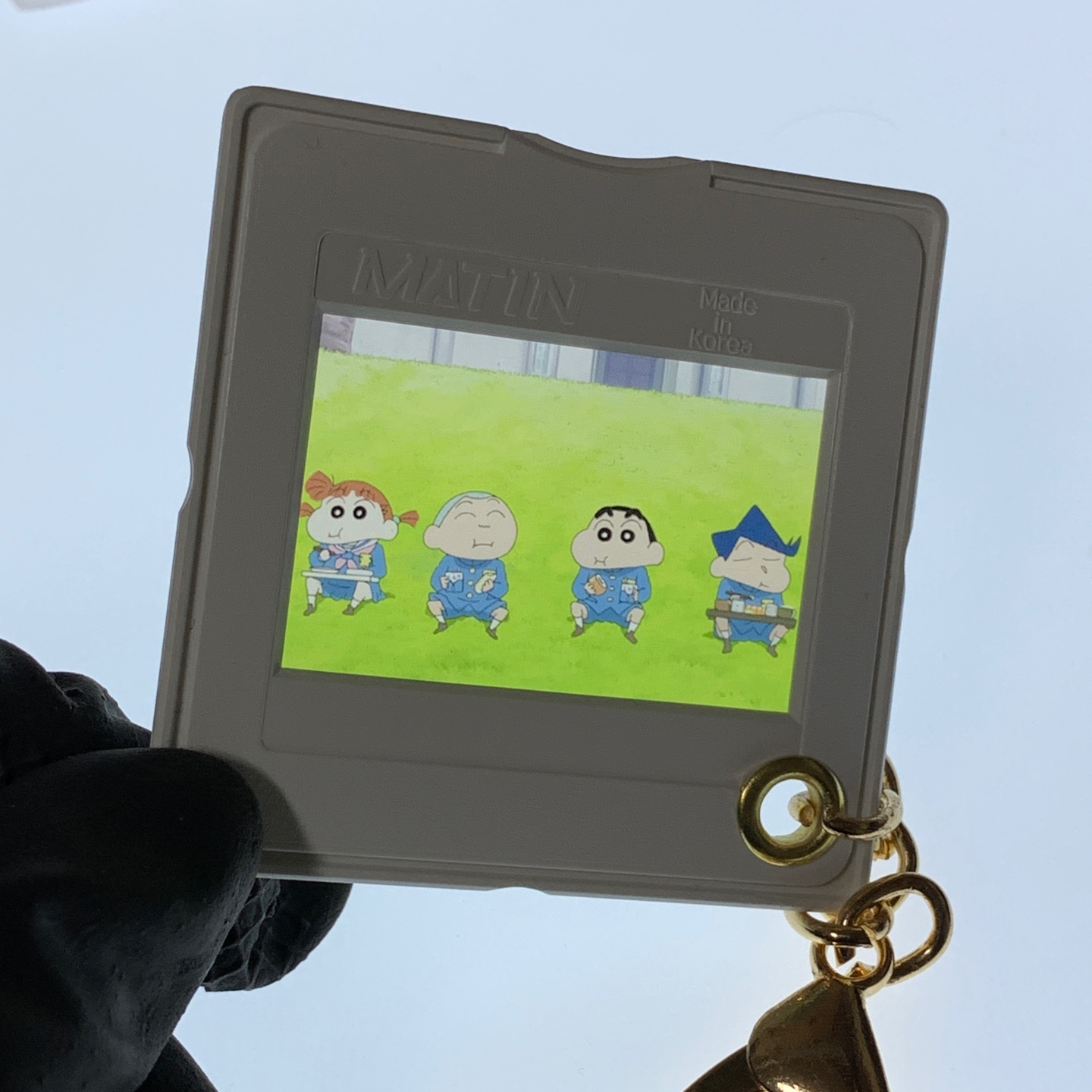짱구 필름 키링