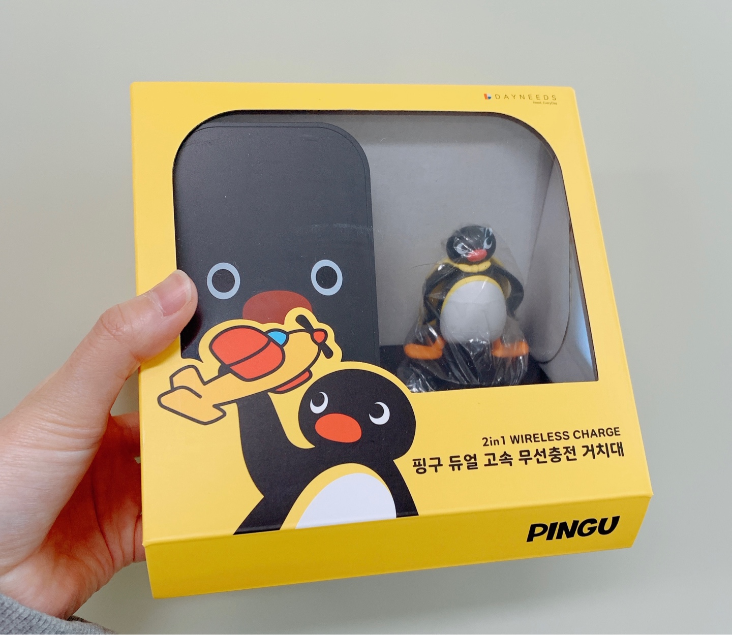 핑구 무선 충전기🐧