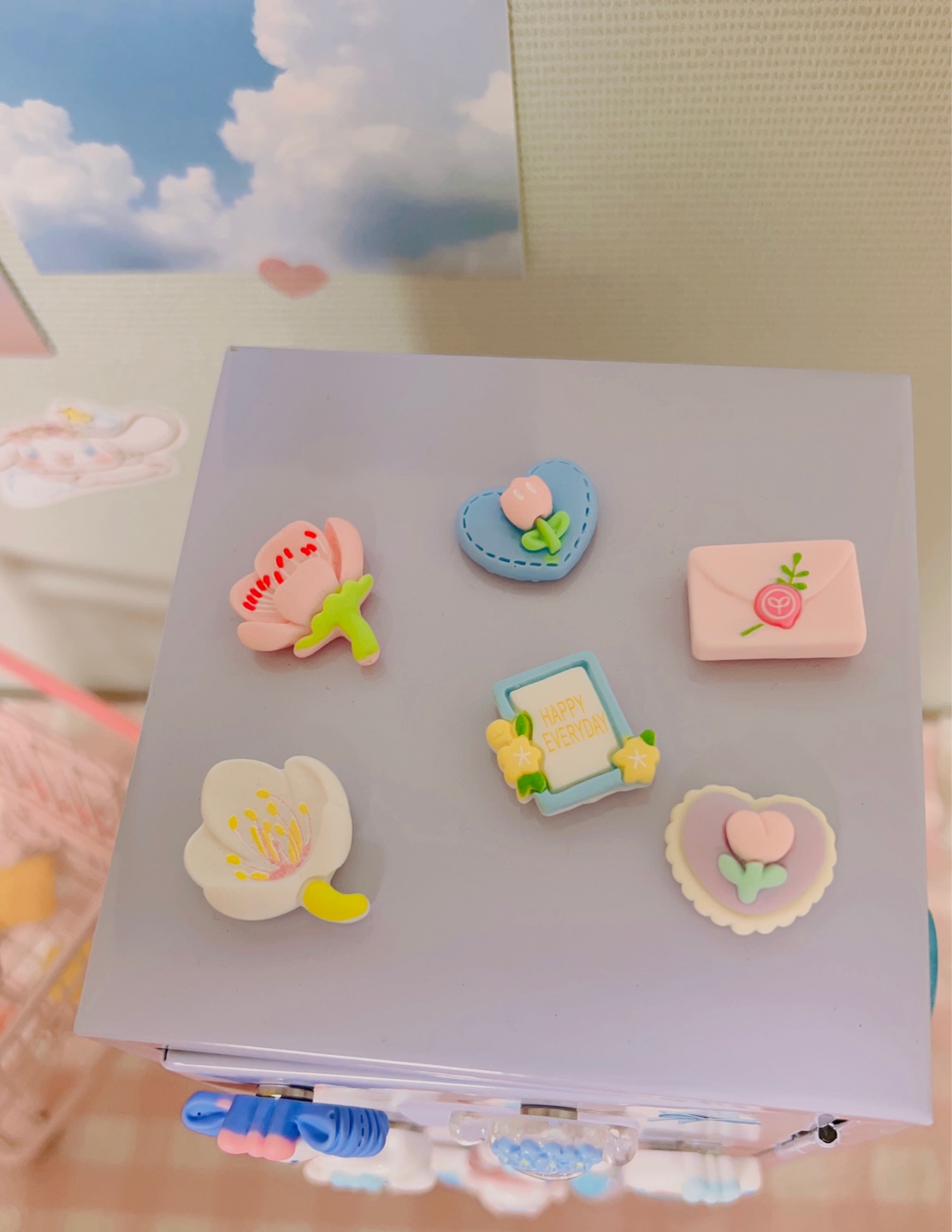 마그넷만들기💜🩵
