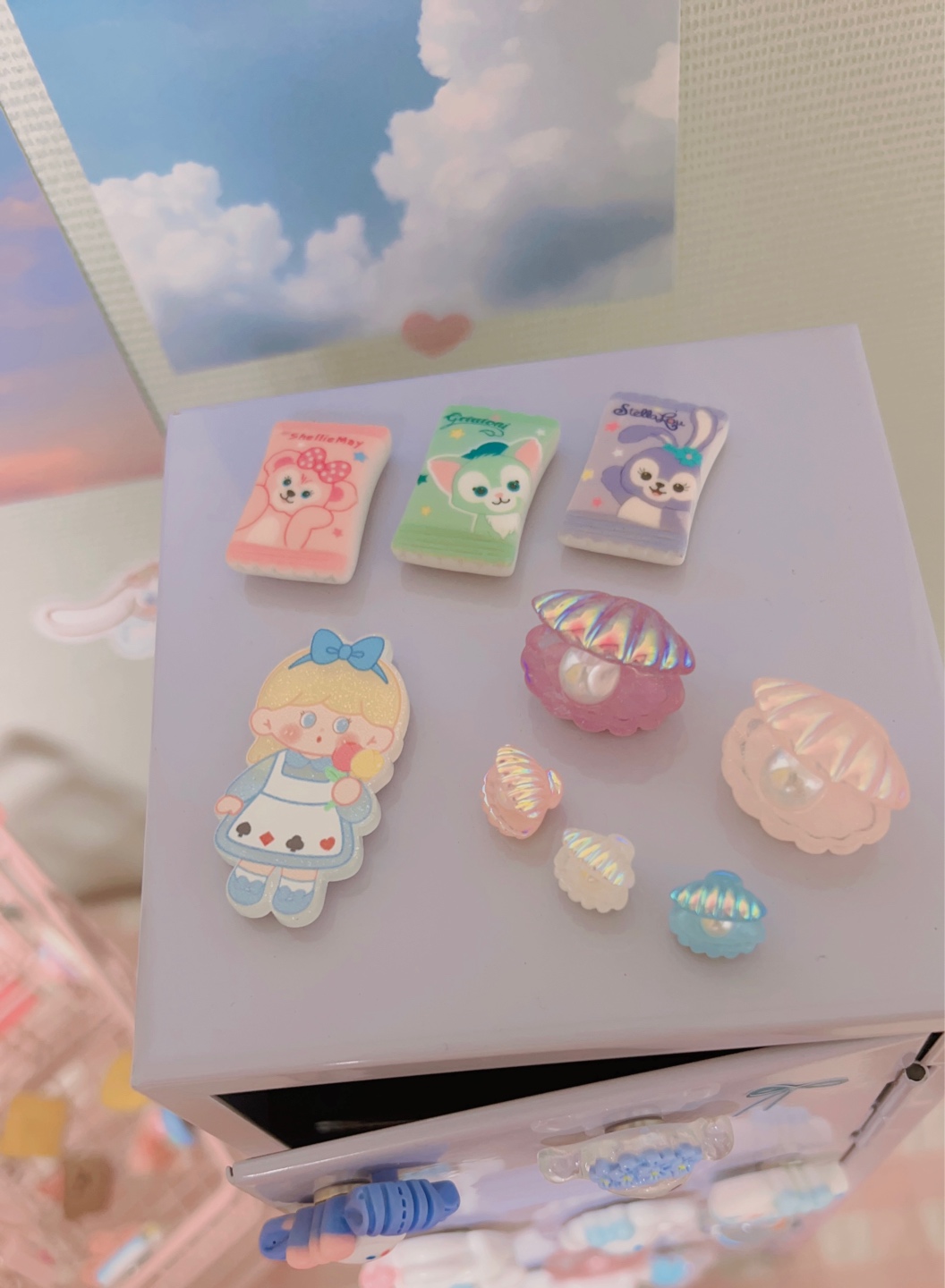 마그넷만들기💜🩵