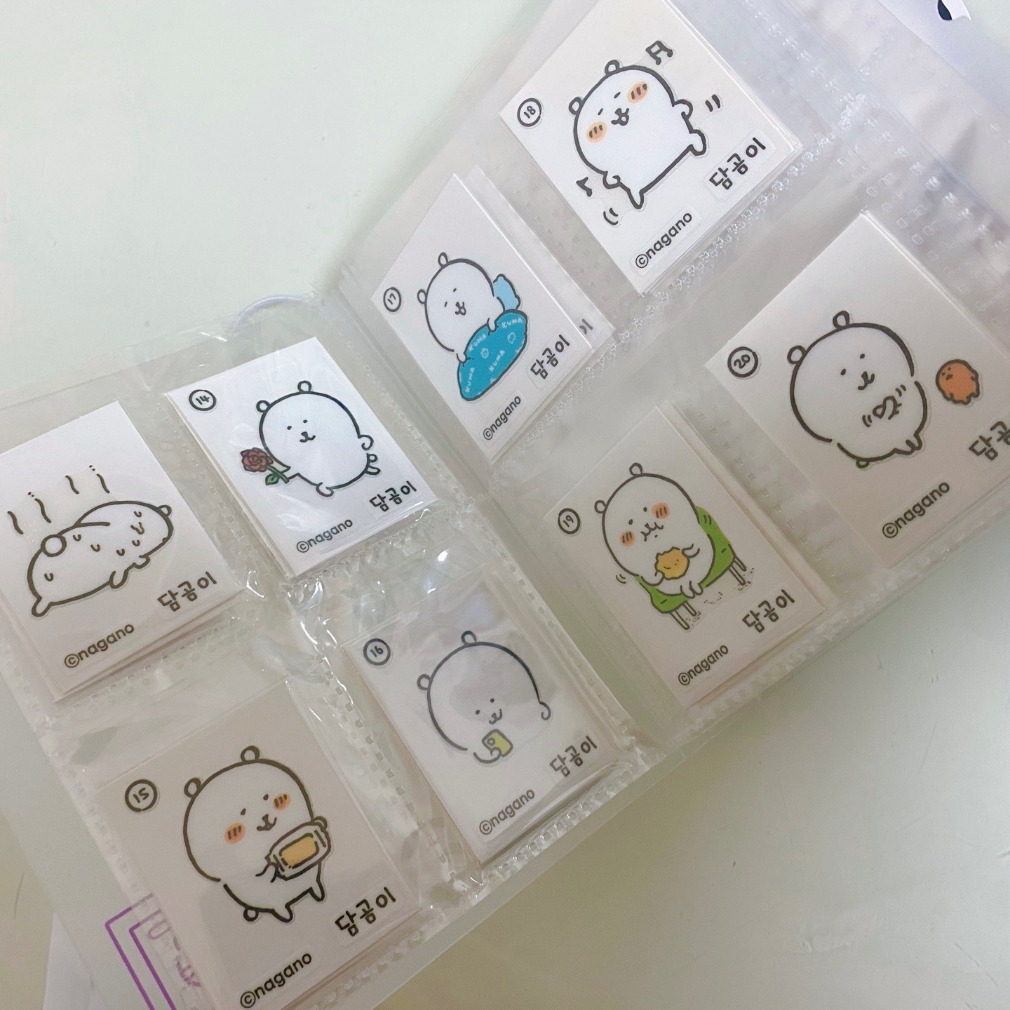 🤍담곰이 씰 30종🤍