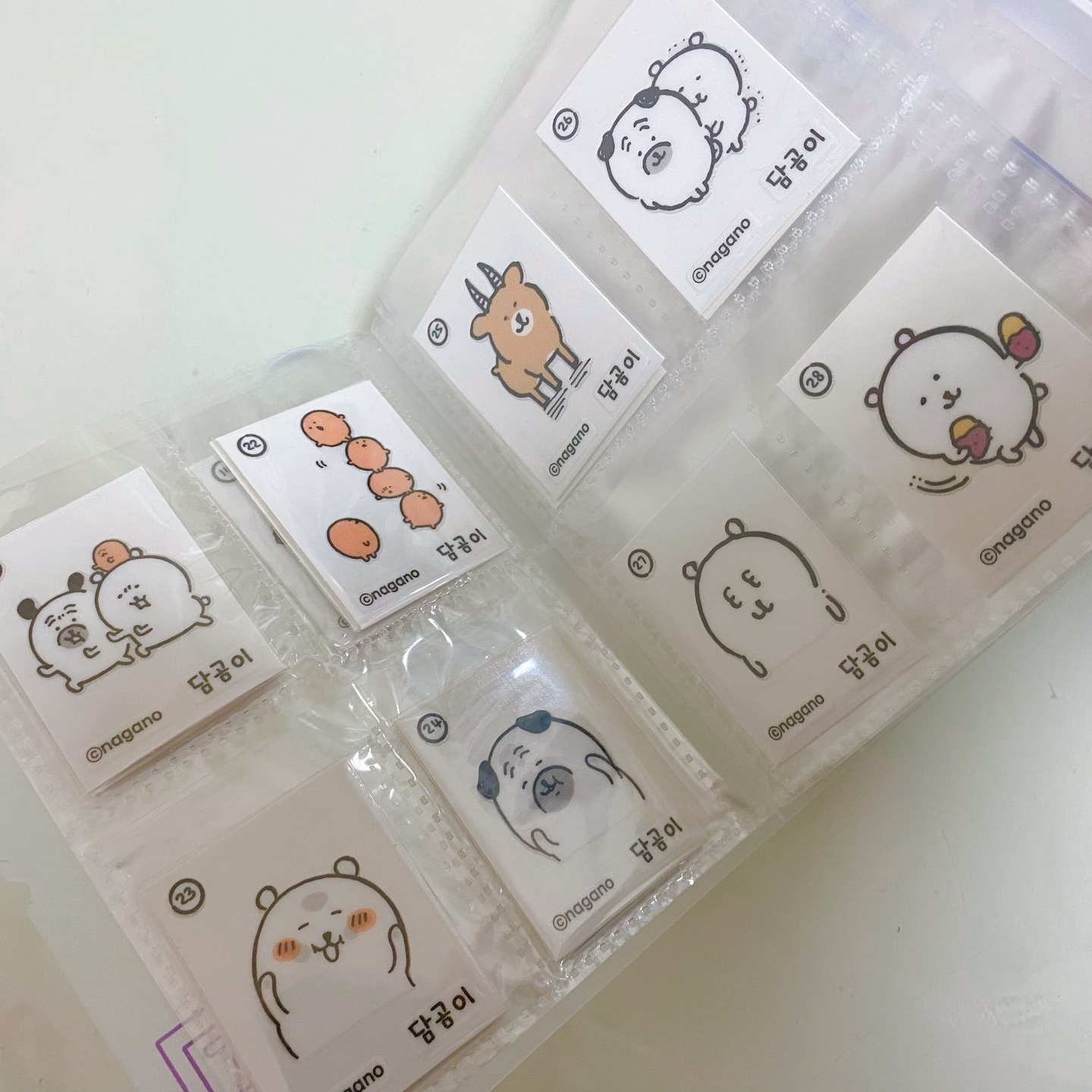 🤍담곰이 씰 30종🤍