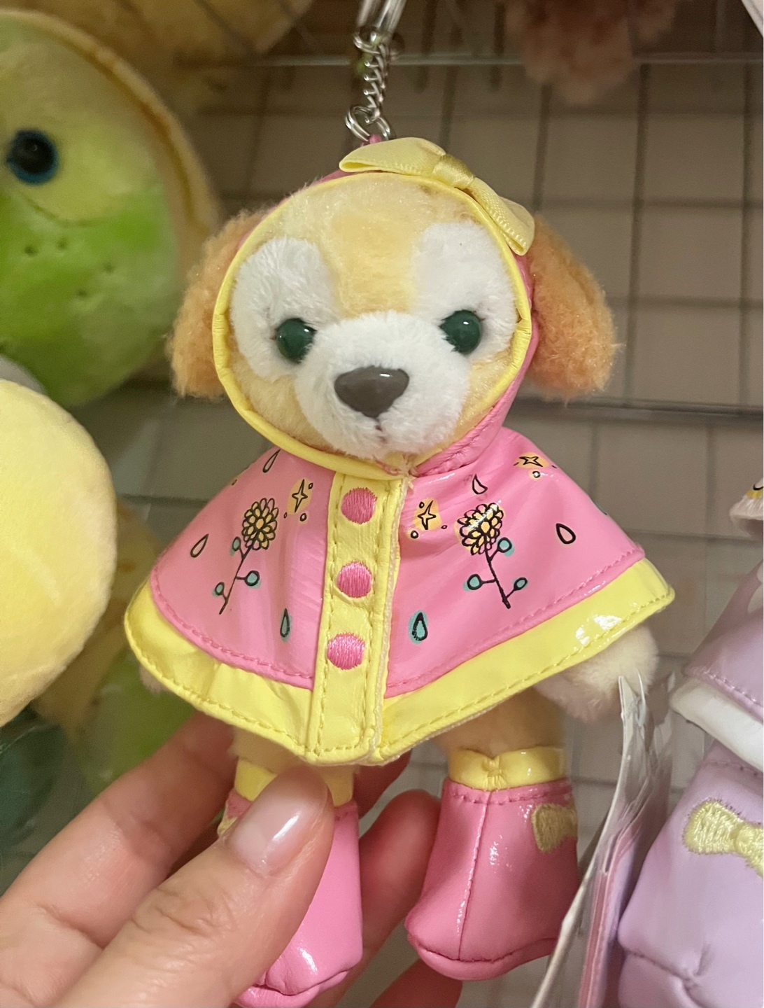 홍콩 디즈니랜드 더피 키링