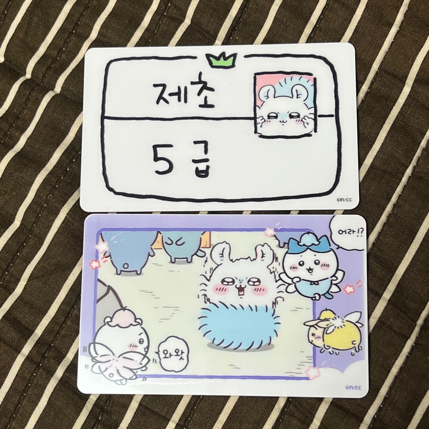 치이카와 포토카드 만들기🌈